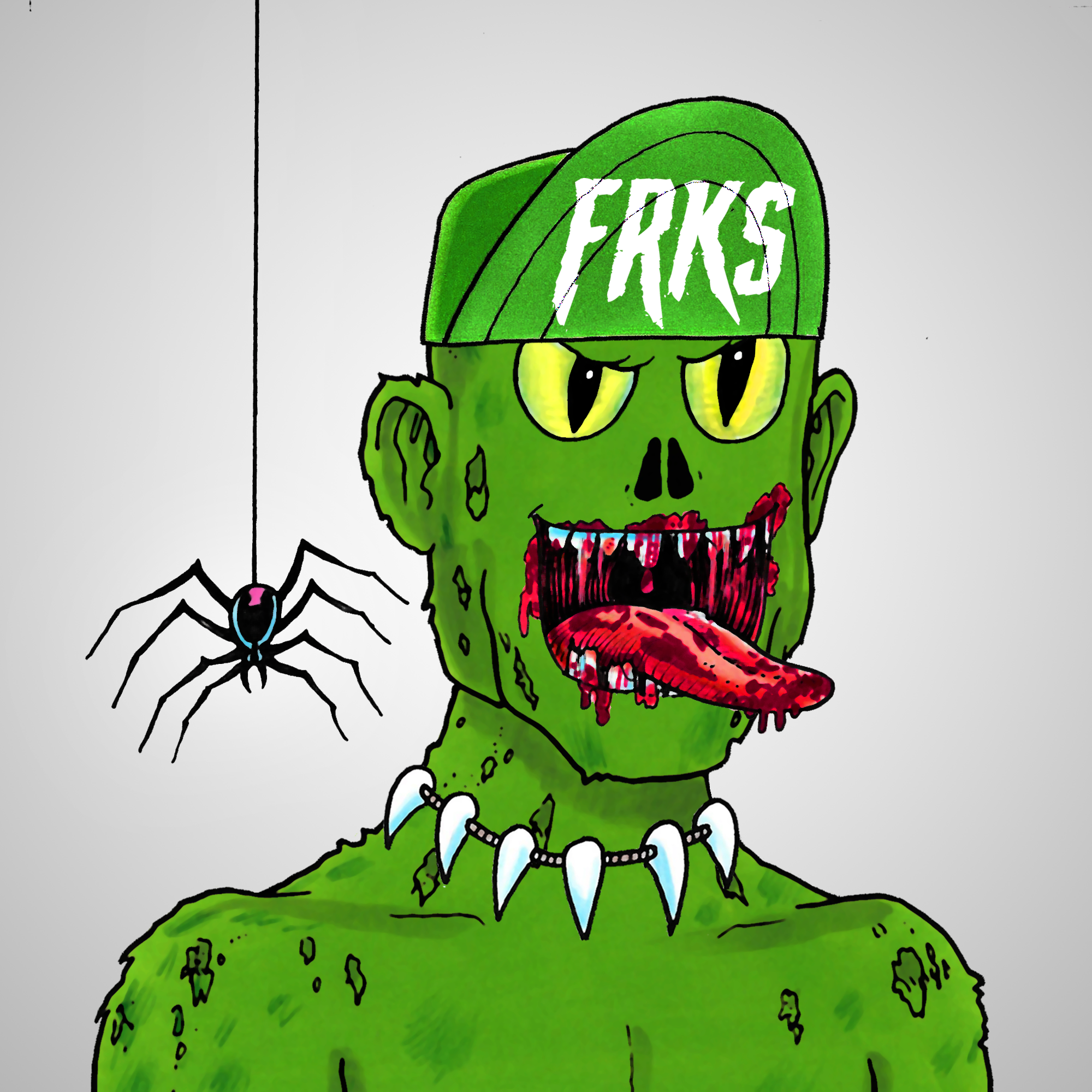 George Trosley - Jungle Freaks - Jungle Freak 960 - NFT # 960