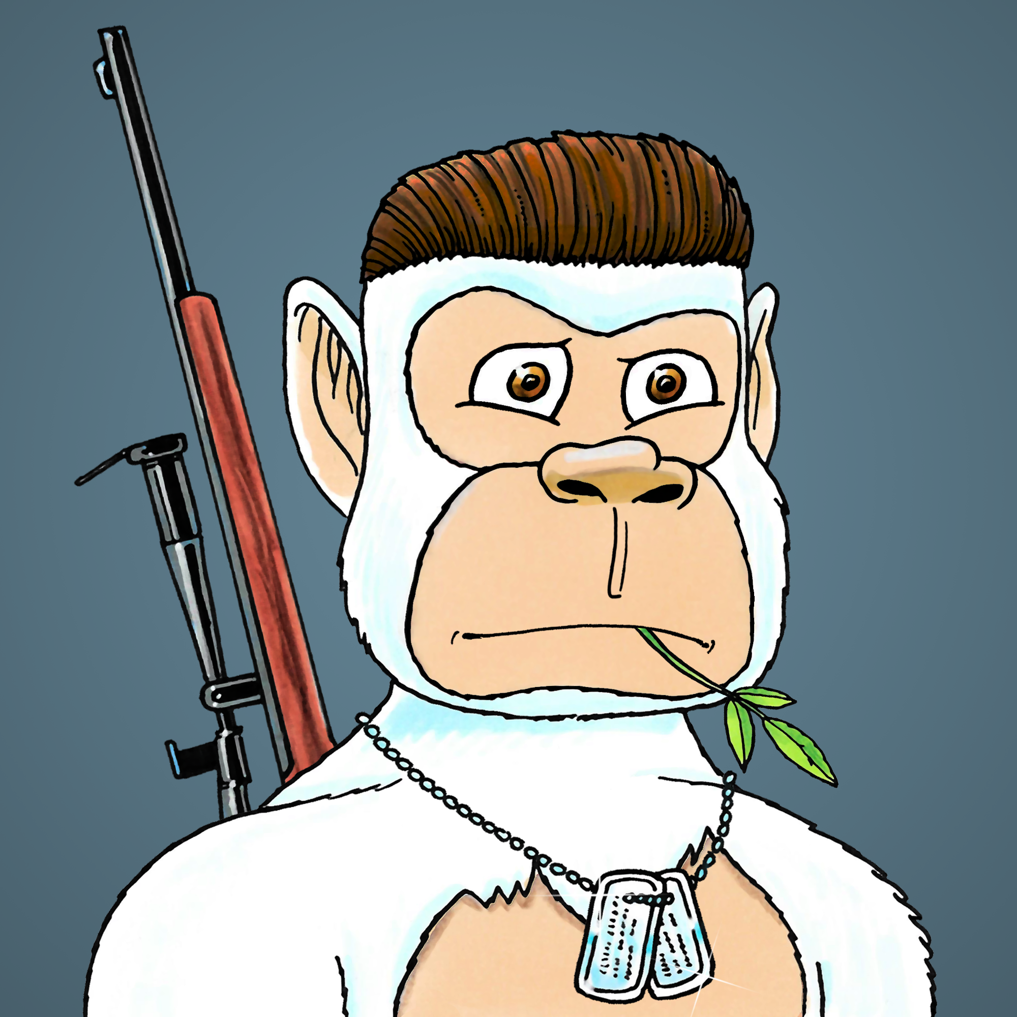 George Trosley - Jungle Freaks - Jungle Freak 9600 - NFT # 9600