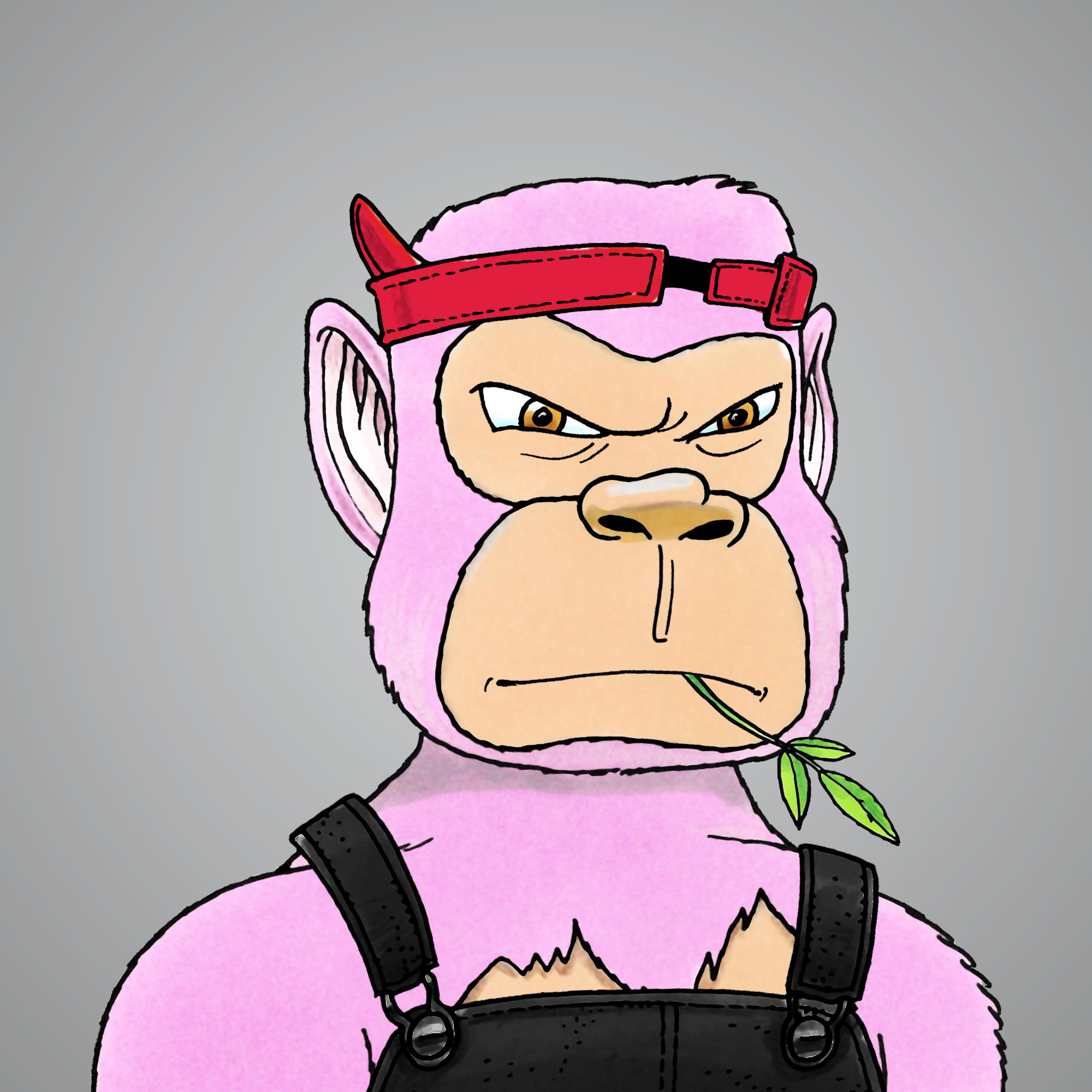 George Trosley - Jungle Freaks - Jungle Freak 9602 - NFT # 9602