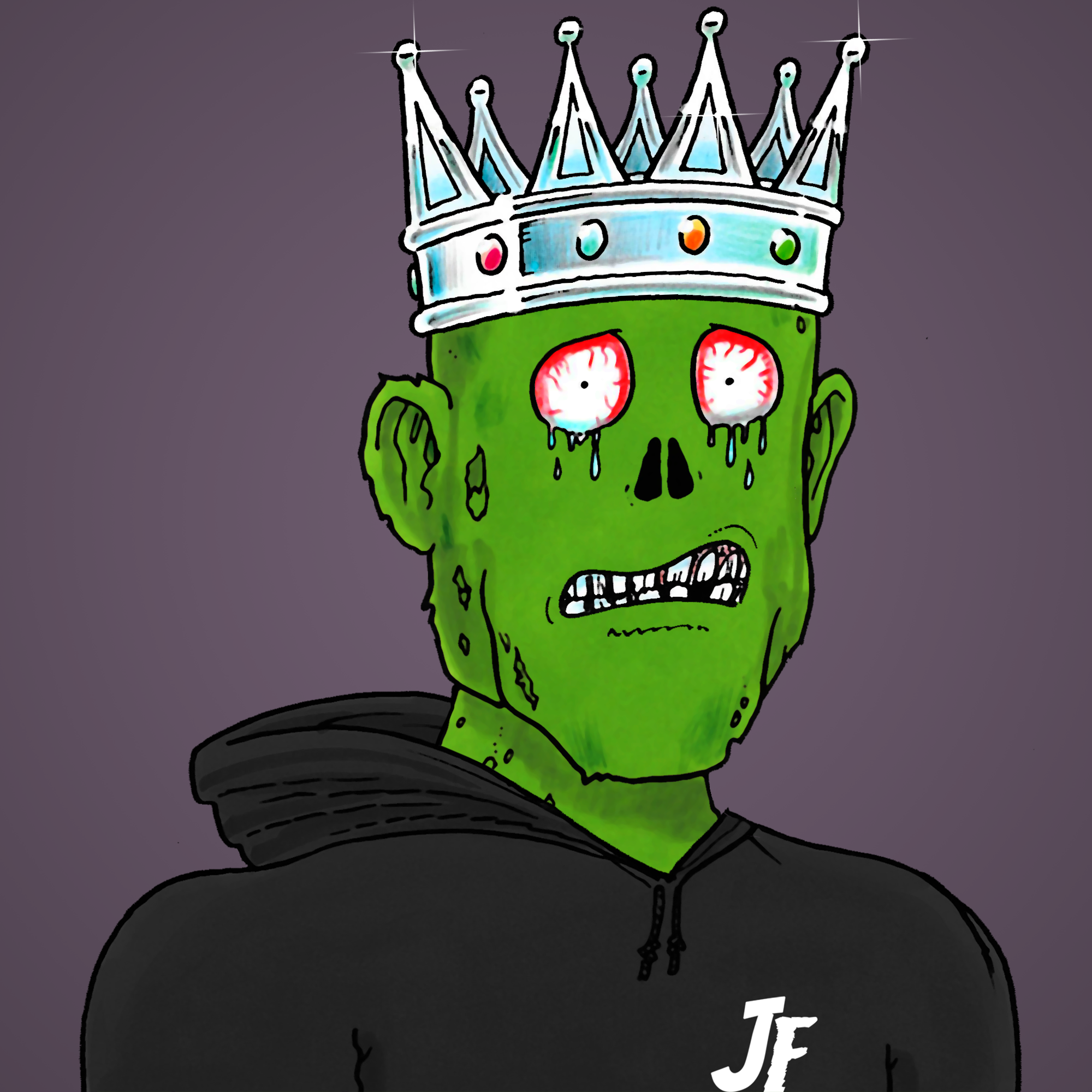 George Trosley - Jungle Freaks - Jungle Freak 9611 - NFT # 9611