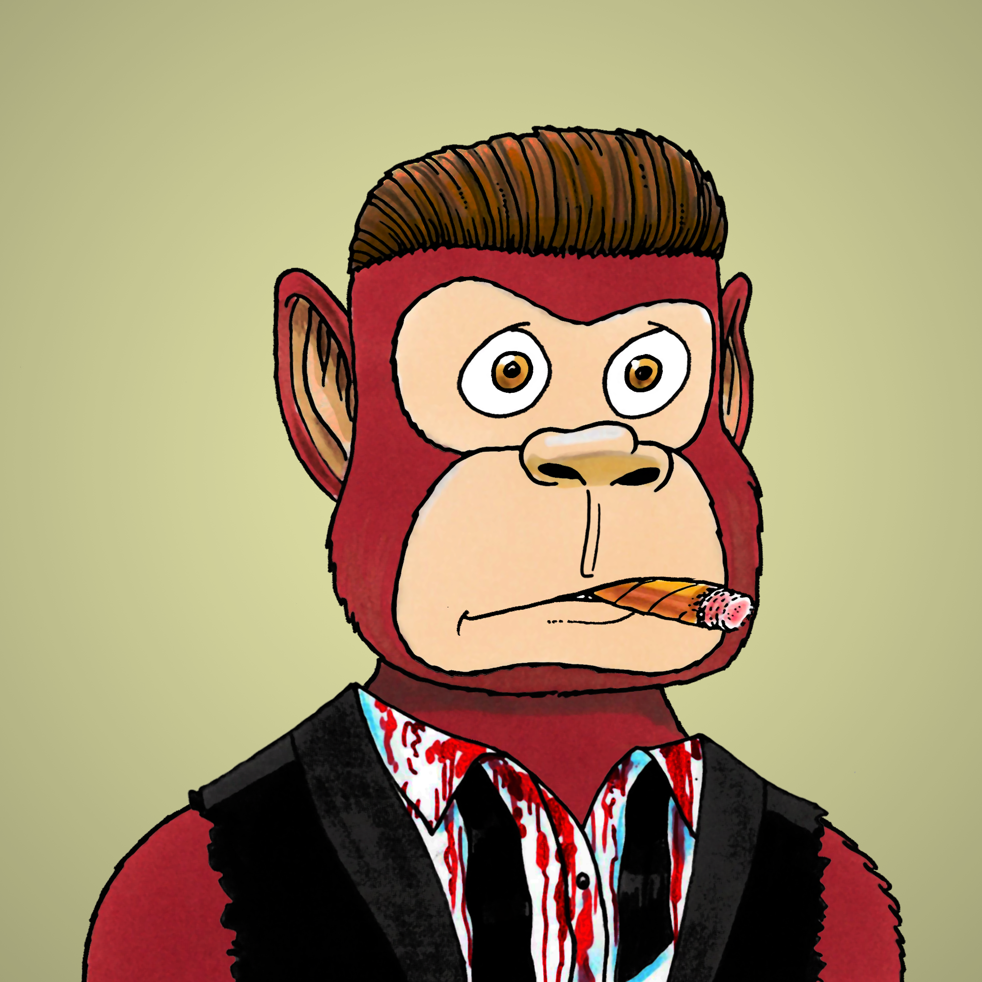 George Trosley - Jungle Freaks - Jungle Freak 9631 - NFT # 9631