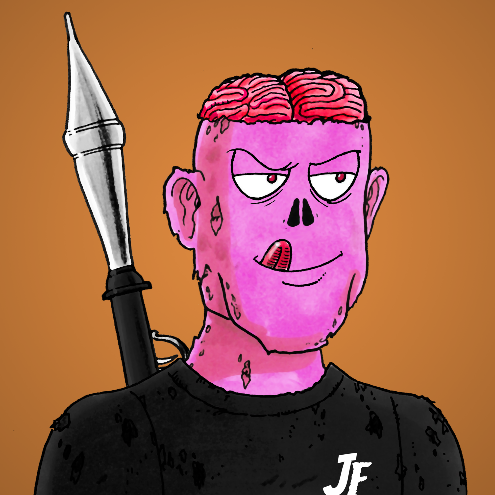 George Trosley - Jungle Freaks - Jungle Freak 9640 - NFT # 9640