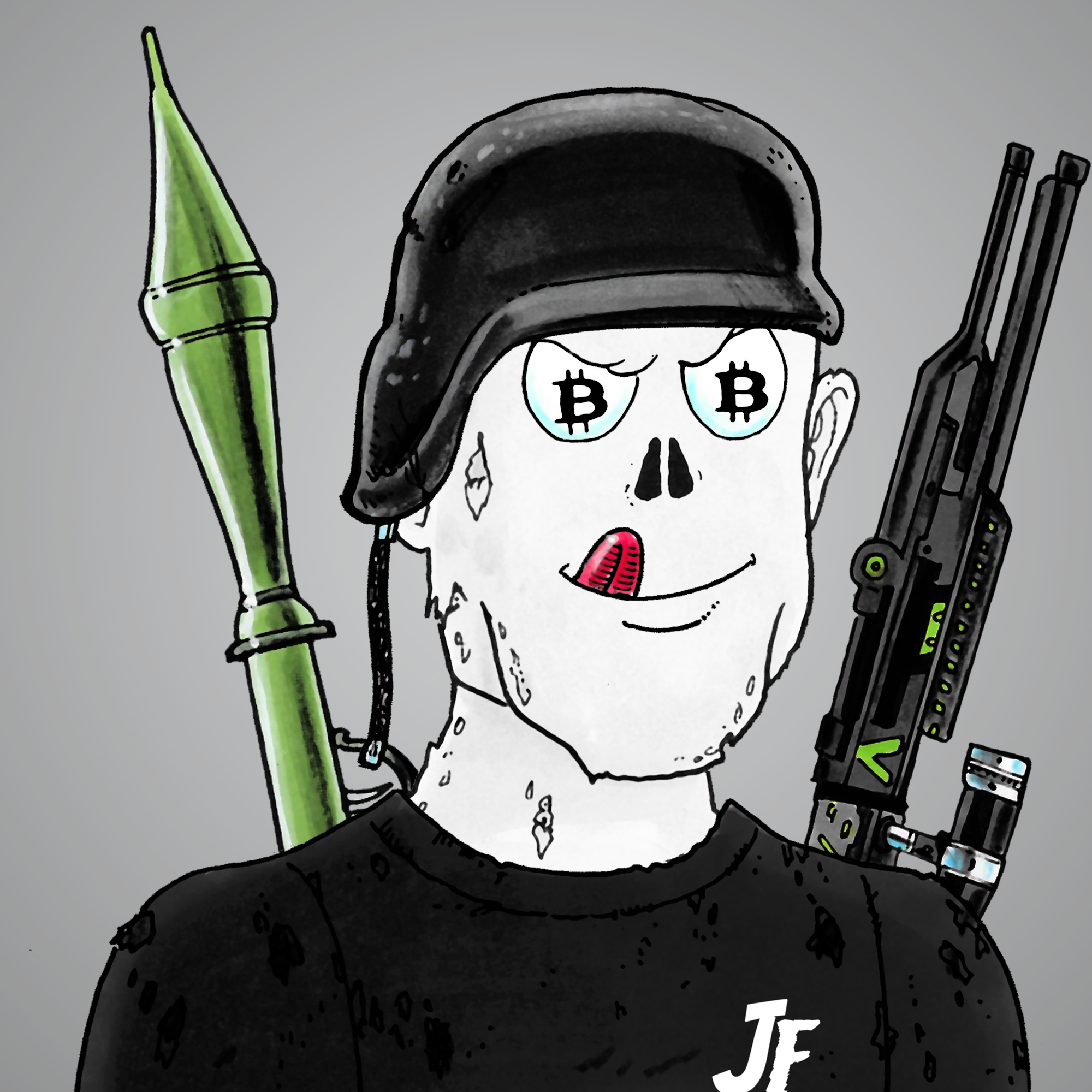 George Trosley - Jungle Freaks - Jungle Freak 9646 - NFT # 9646