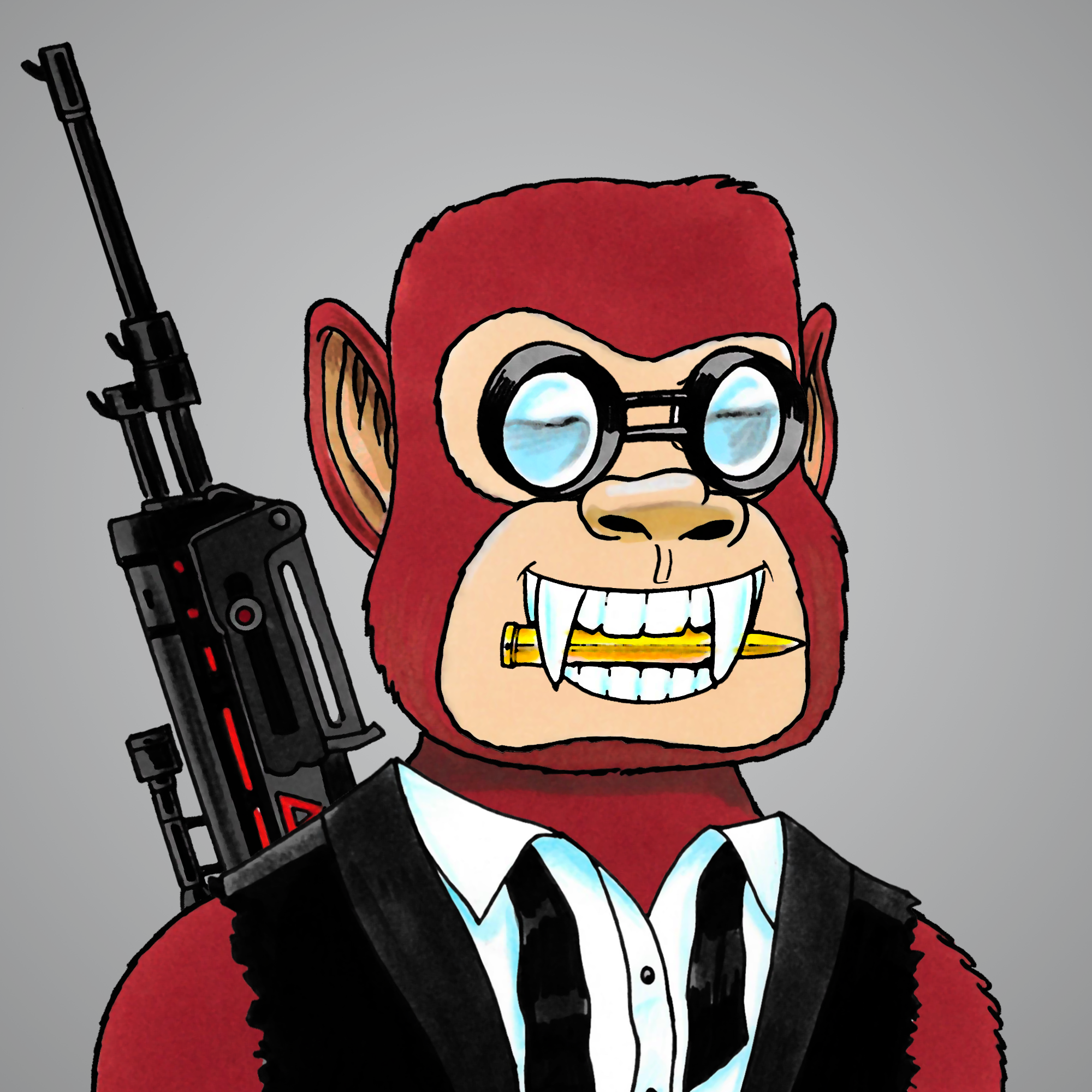 George Trosley - Jungle Freaks - Jungle Freak 9658 - NFT # 9658