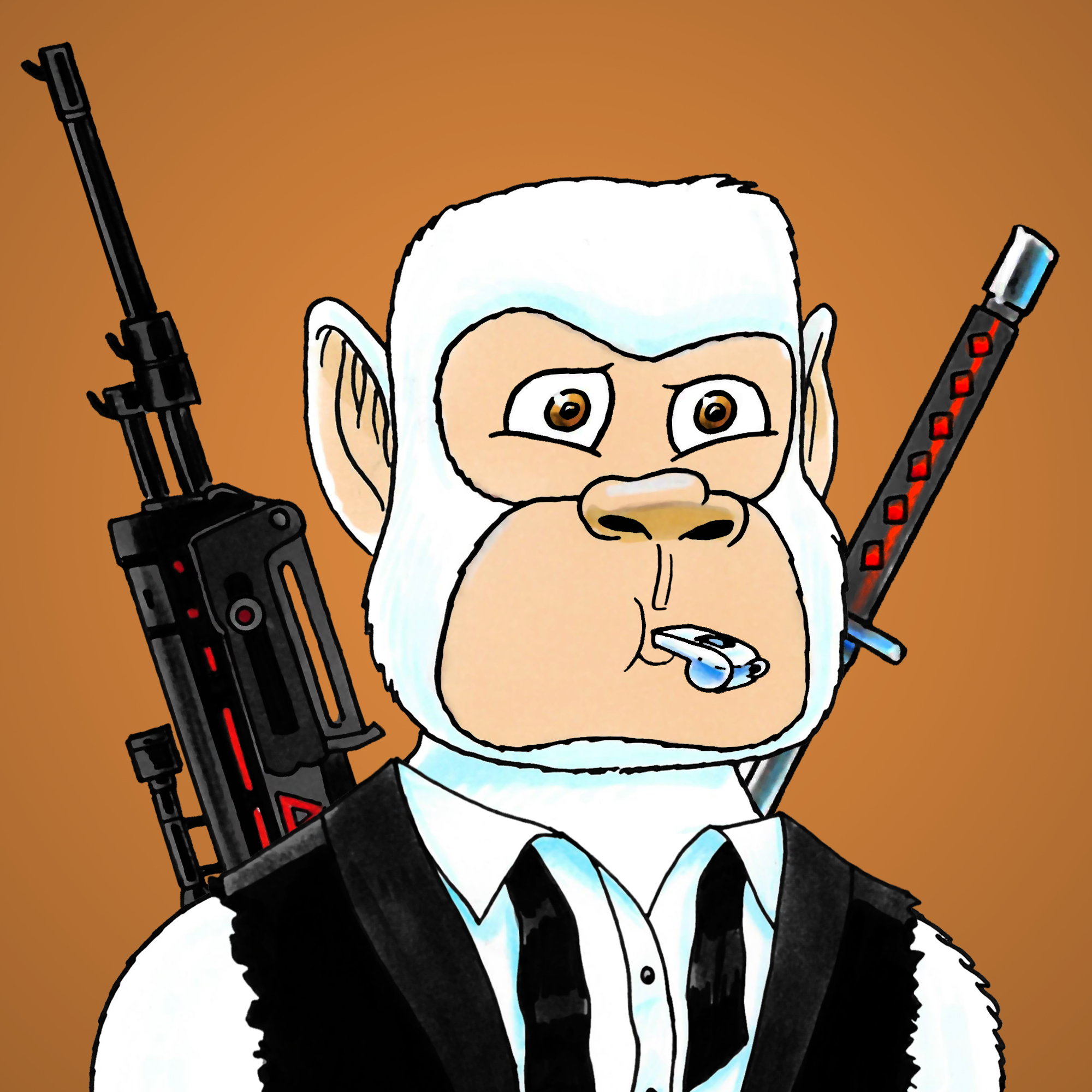 George Trosley - Jungle Freaks - Jungle Freak 967 - NFT # 967