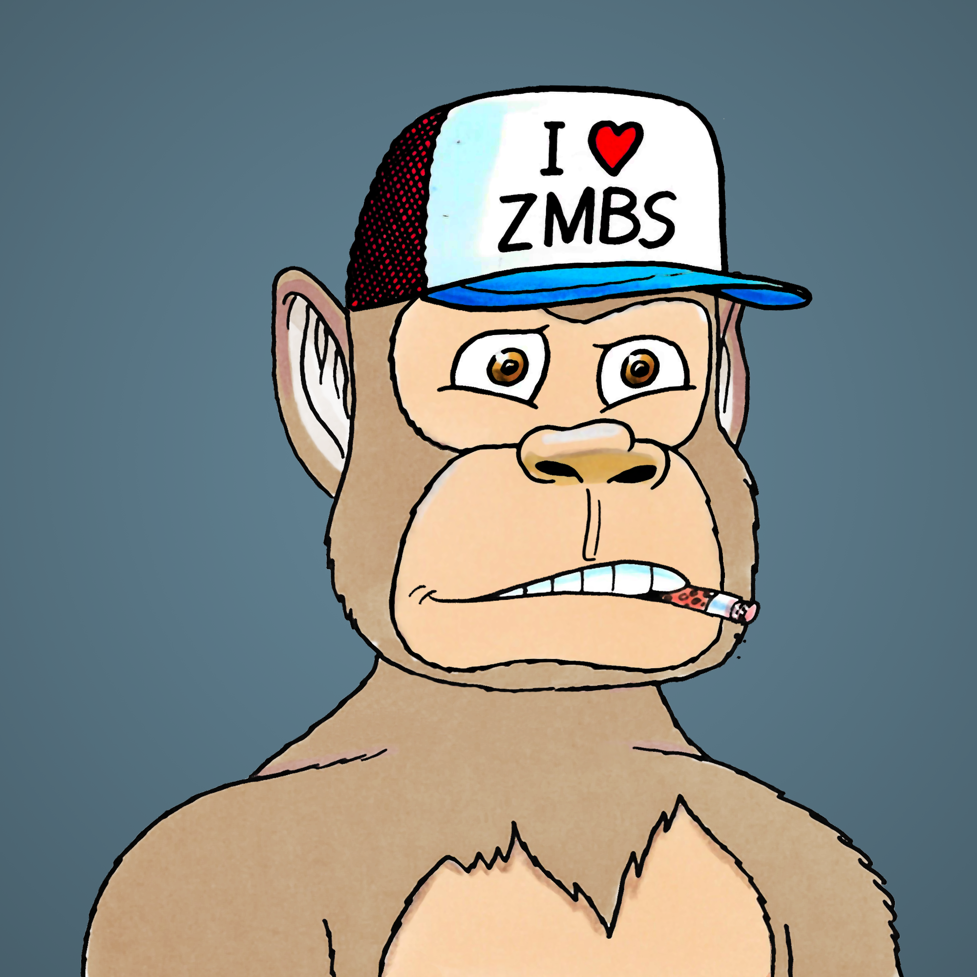 George Trosley - Jungle Freaks - Jungle Freak 9671 - NFT # 9671