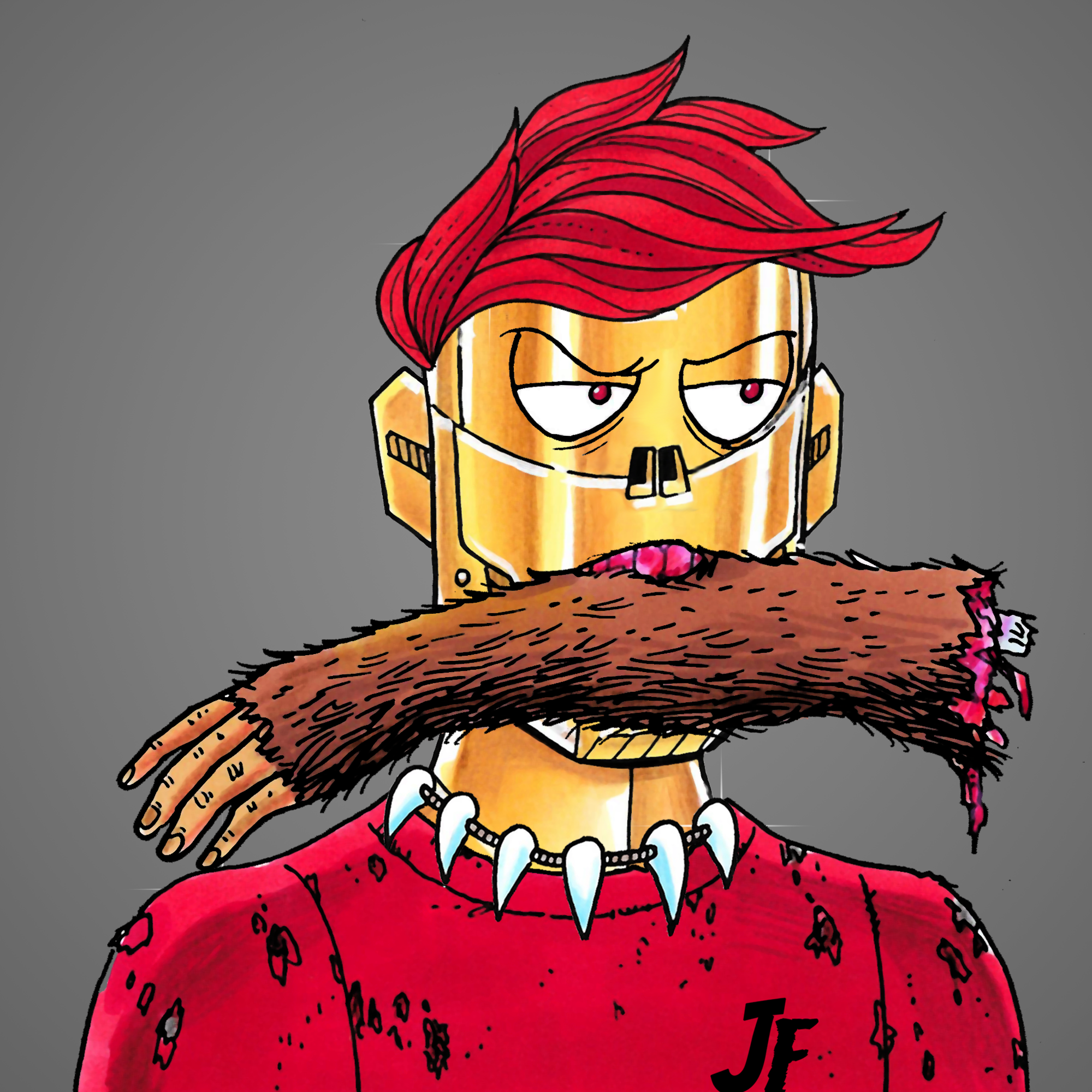 George Trosley - Jungle Freaks - Jungle Freak 968 - NFT # 968