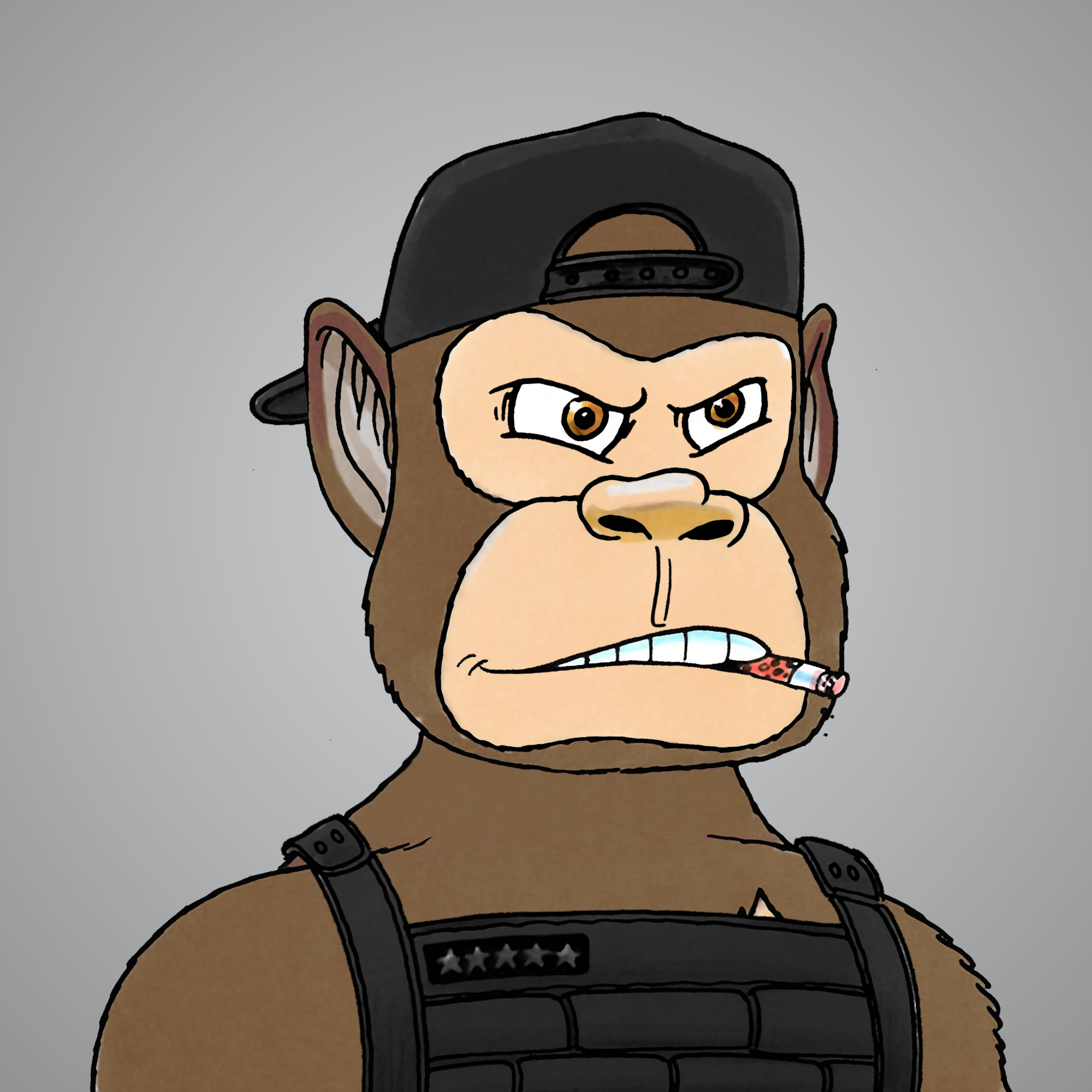 George Trosley - Jungle Freaks - Jungle Freak 969 - NFT # 969