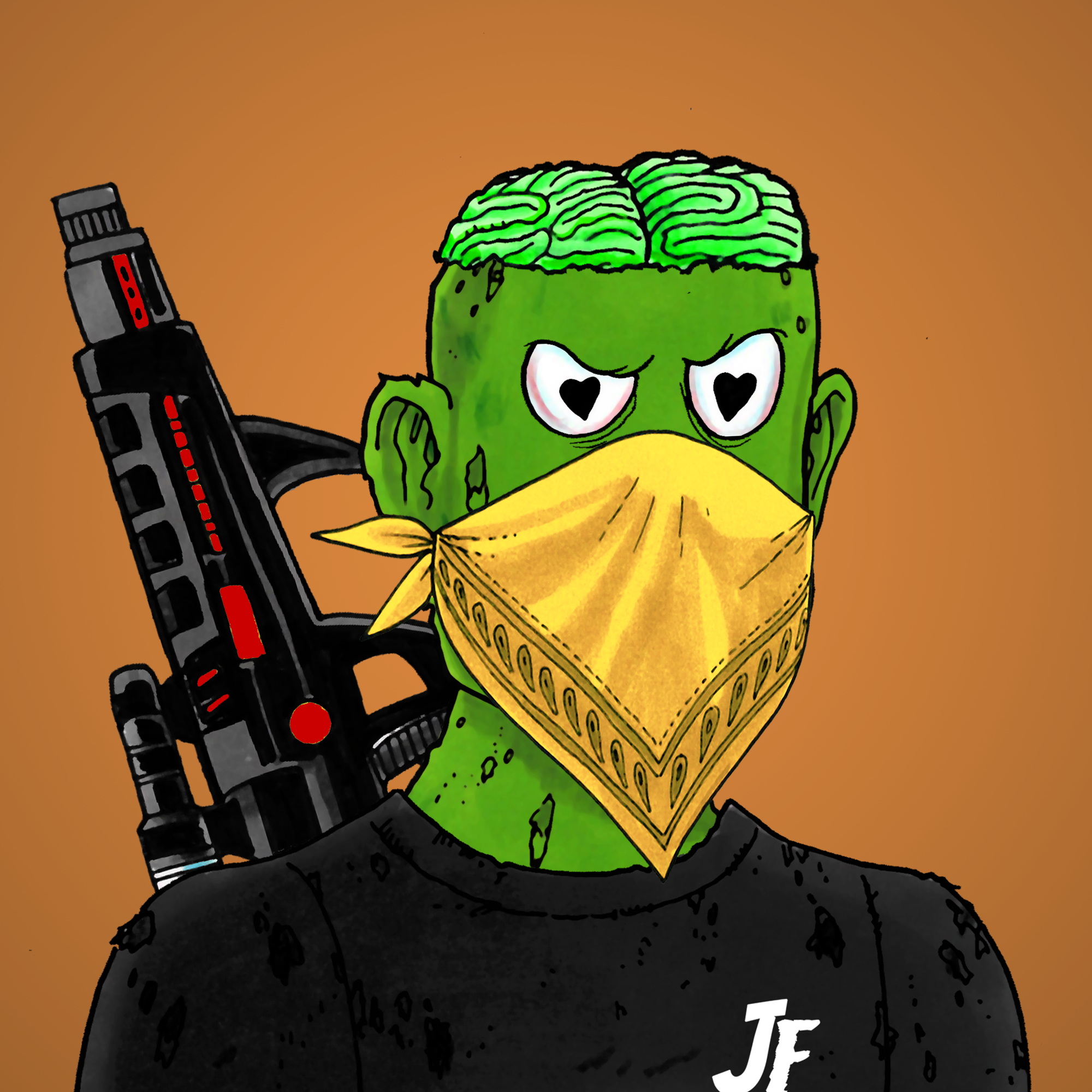 George Trosley - Jungle Freaks - Jungle Freak 970 - NFT # 970