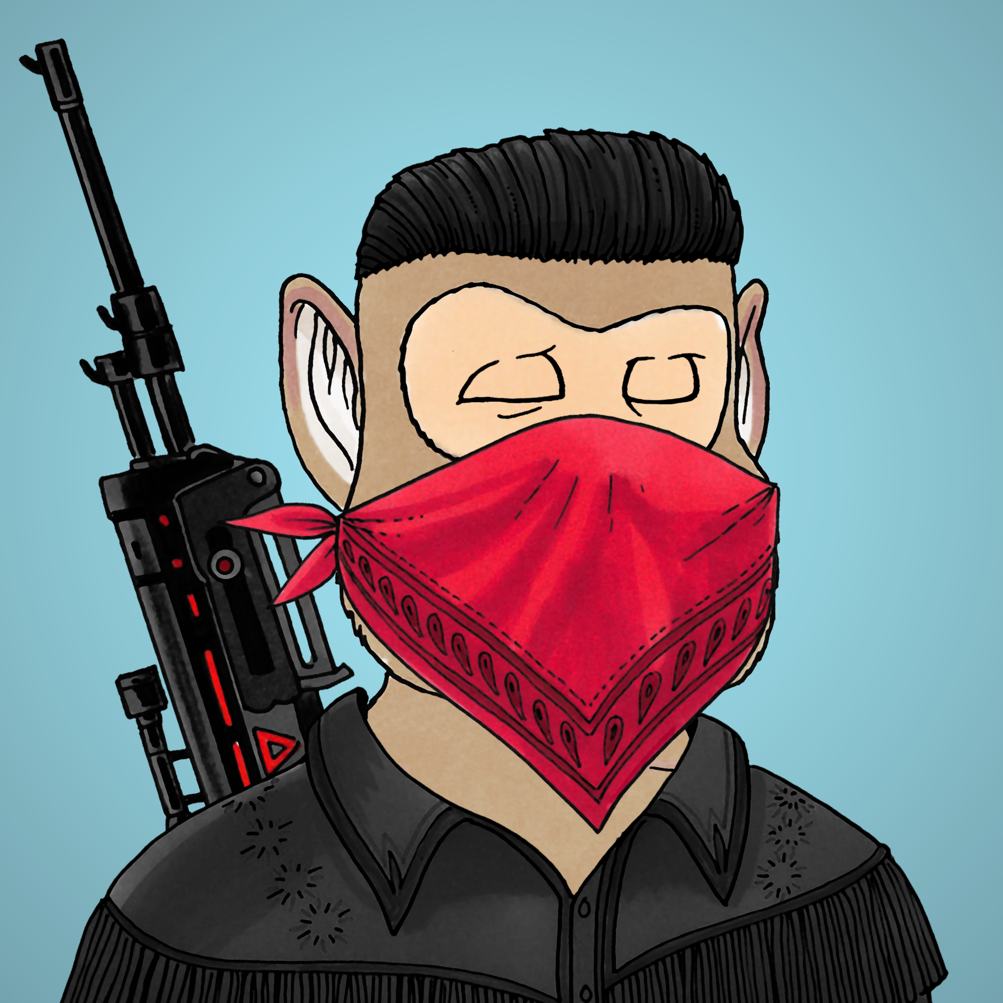 George Trosley - Jungle Freaks - Jungle Freak 971 - NFT # 971