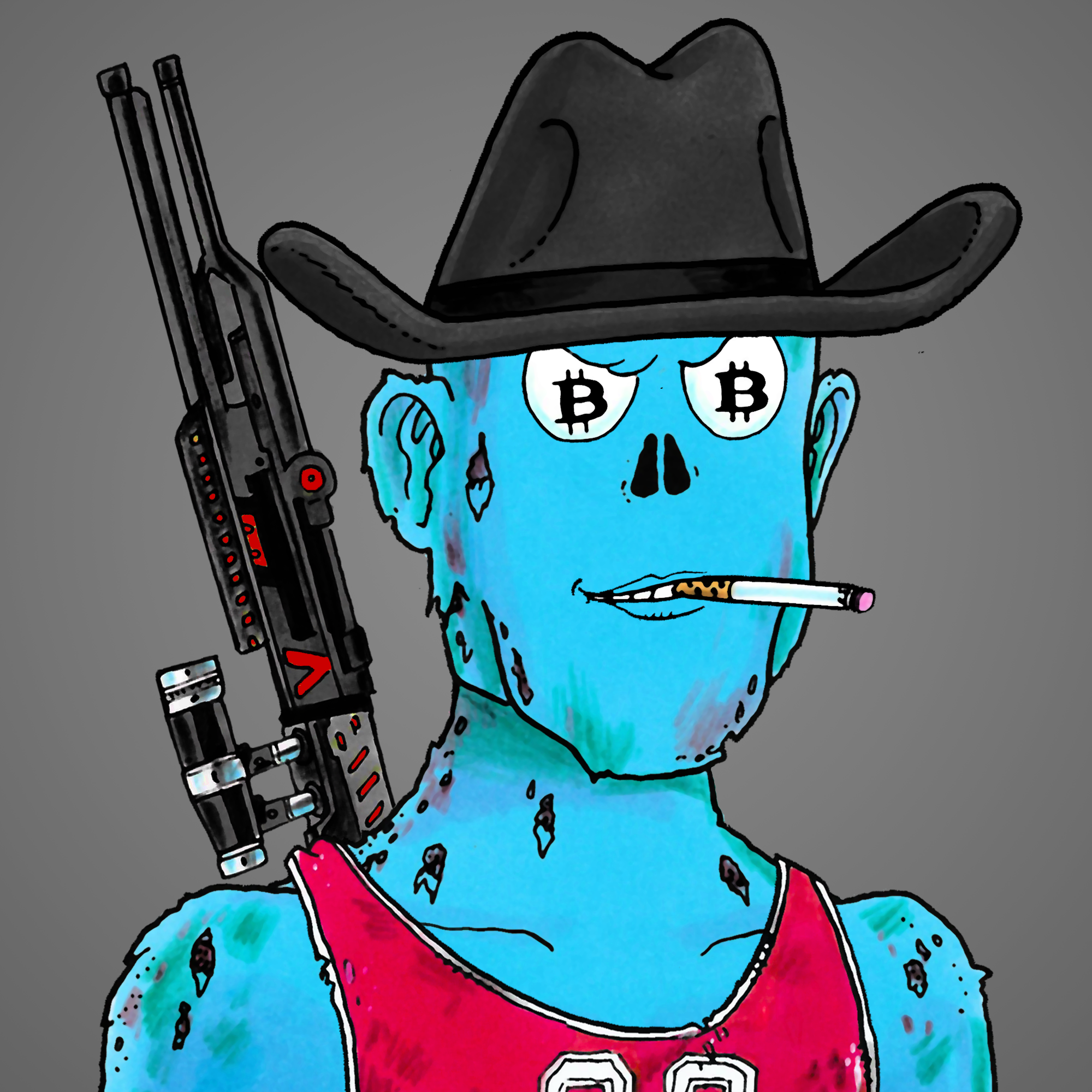 George Trosley - Jungle Freaks - Jungle Freak 9712 - NFT # 9712