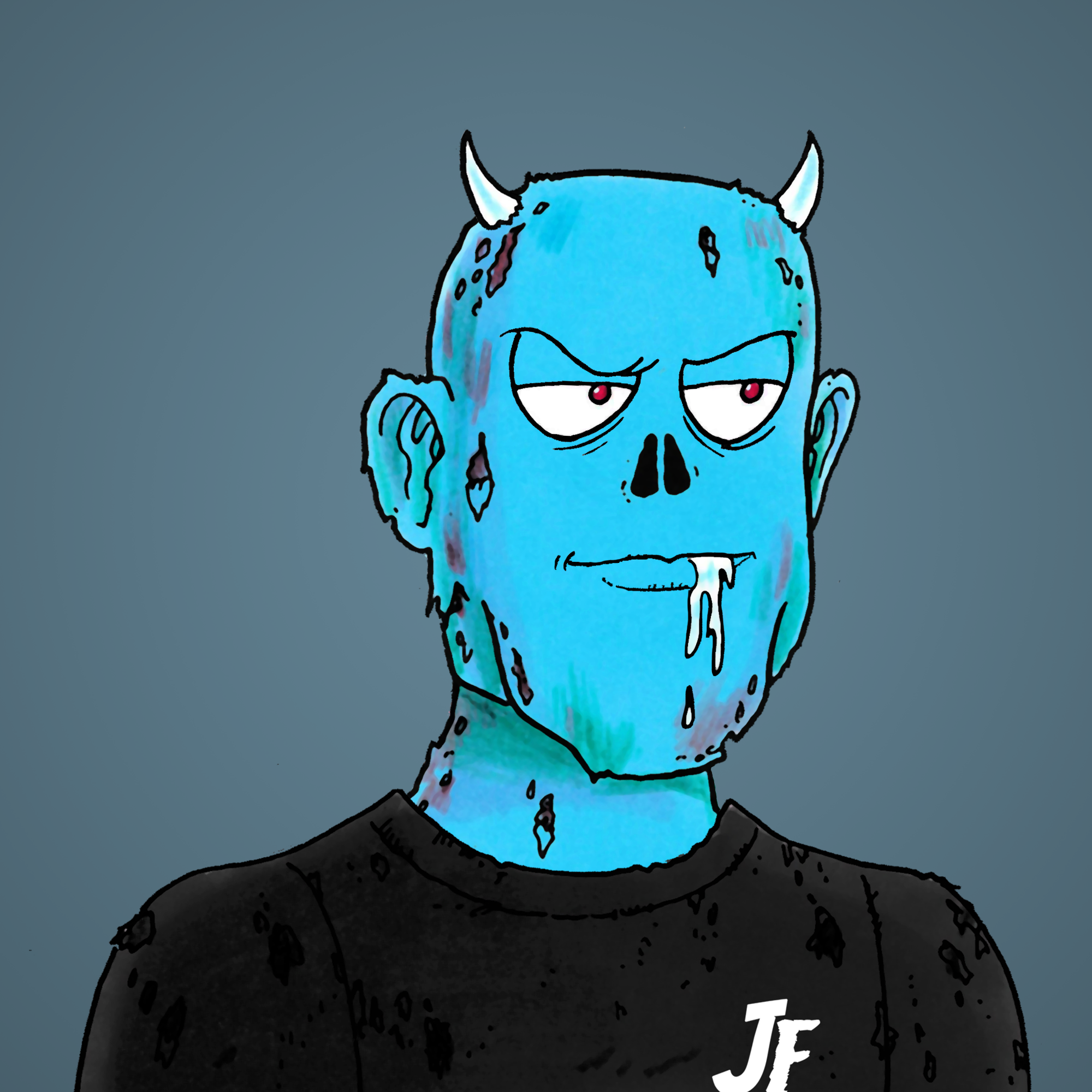 George Trosley - Jungle Freaks - Jungle Freak 9722 - NFT # 9722