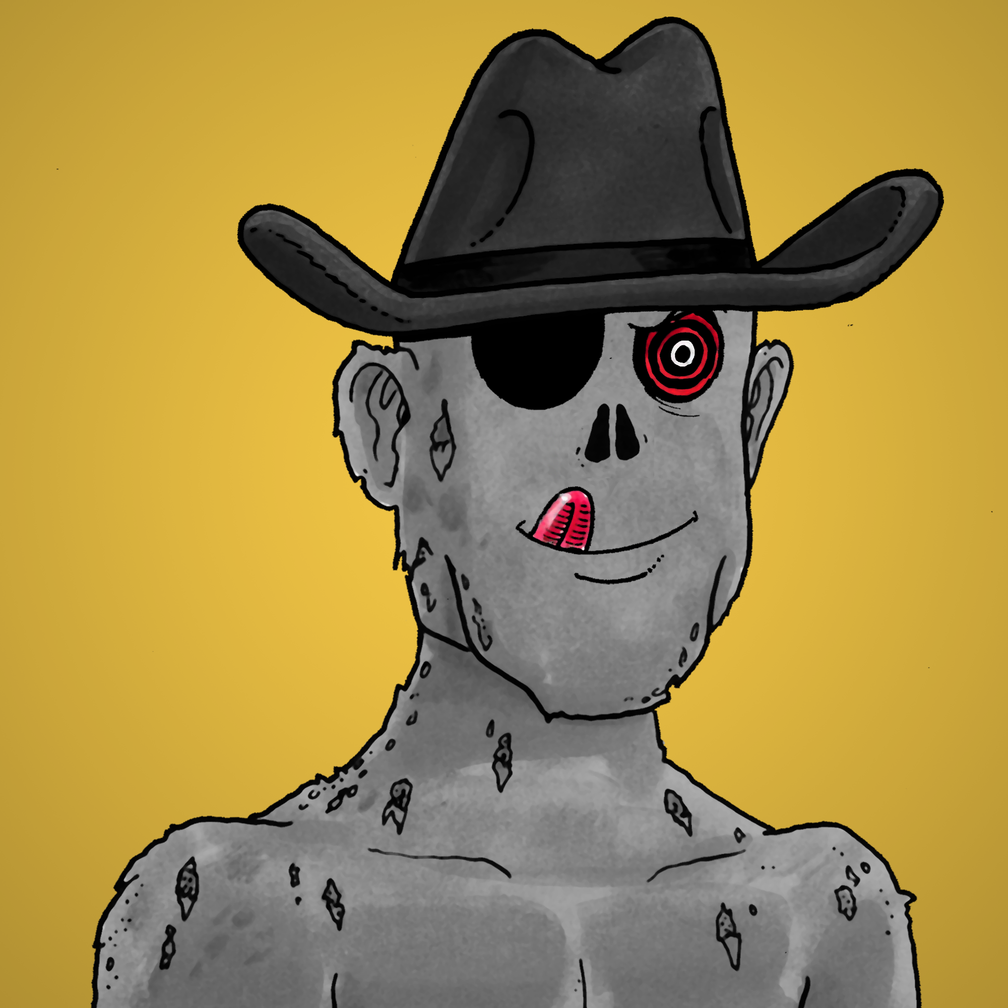 George Trosley - Jungle Freaks - Jungle Freak 973 - NFT # 973