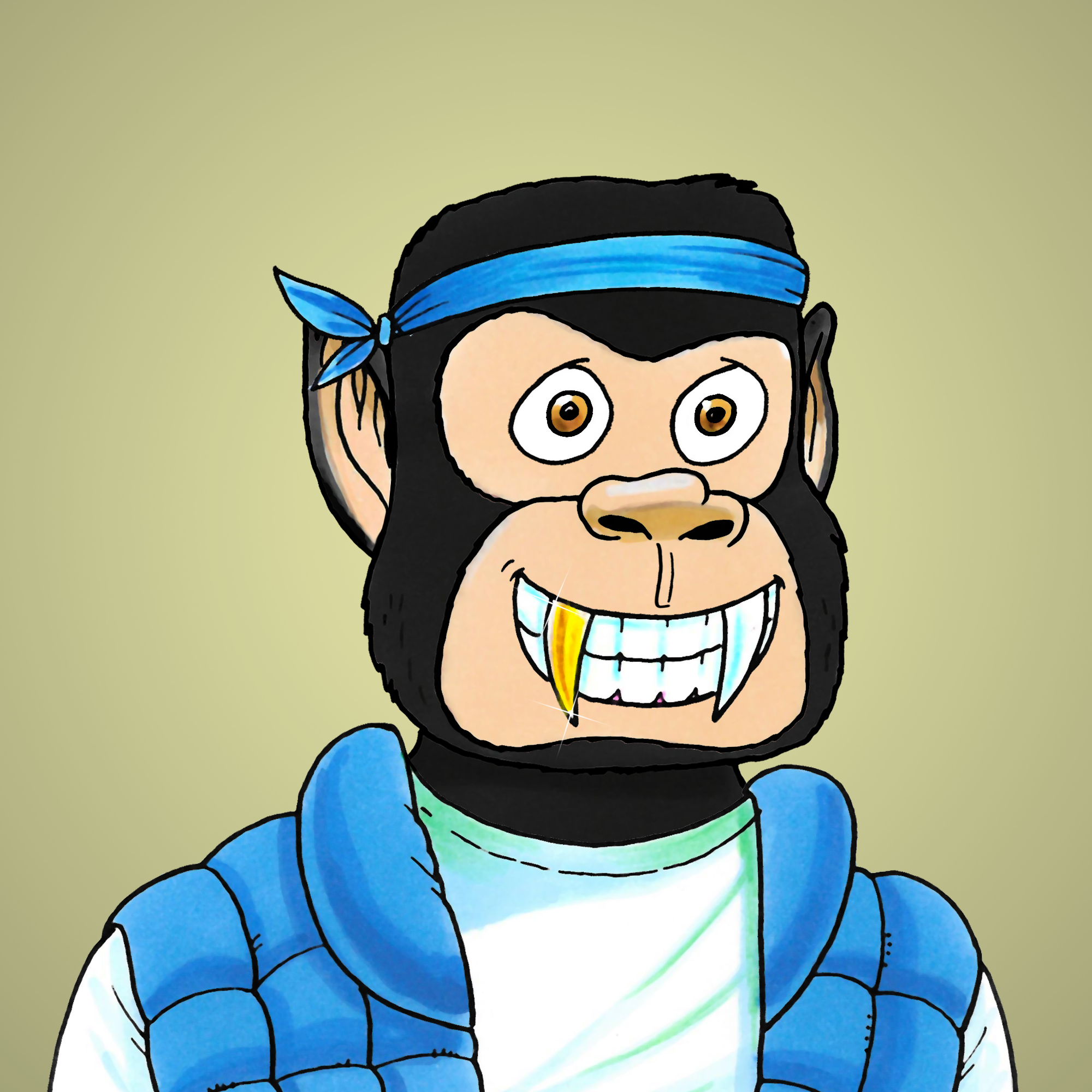 George Trosley - Jungle Freaks - Jungle Freak 9756 - NFT # 9756