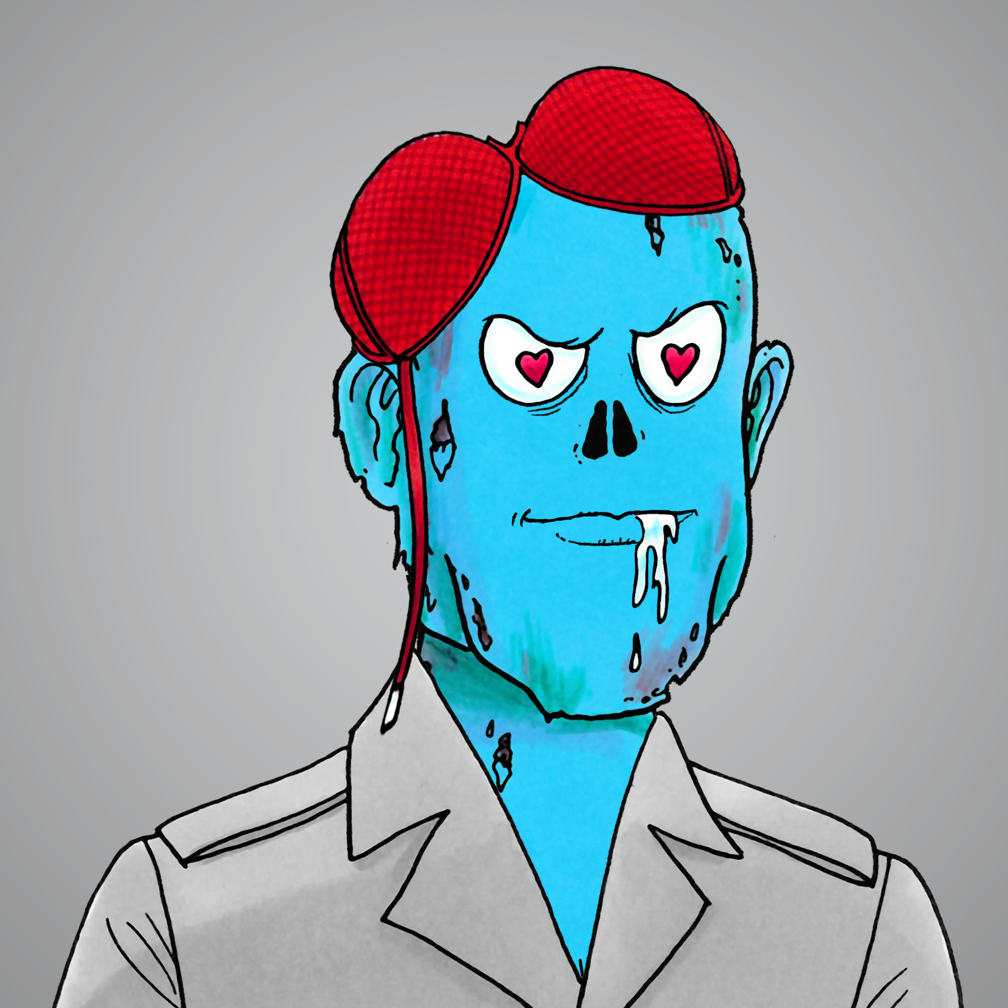 George Trosley - Jungle Freaks - Jungle Freak 9760 - NFT # 9760