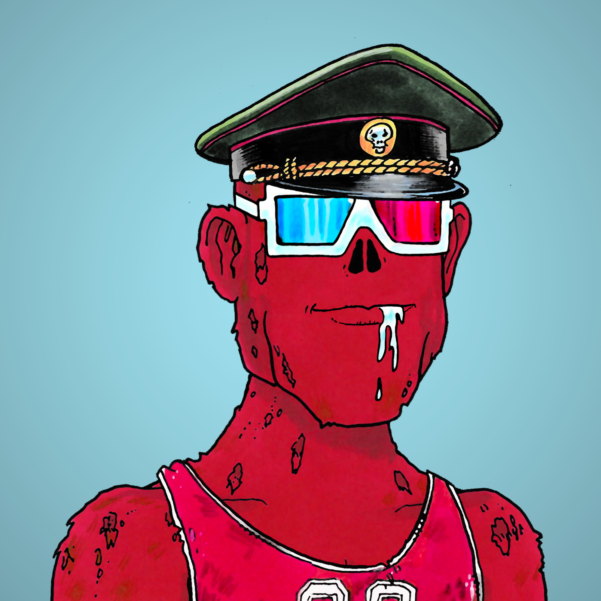 George Trosley - Jungle Freaks - Jungle Freak 9761 - NFT # 9761