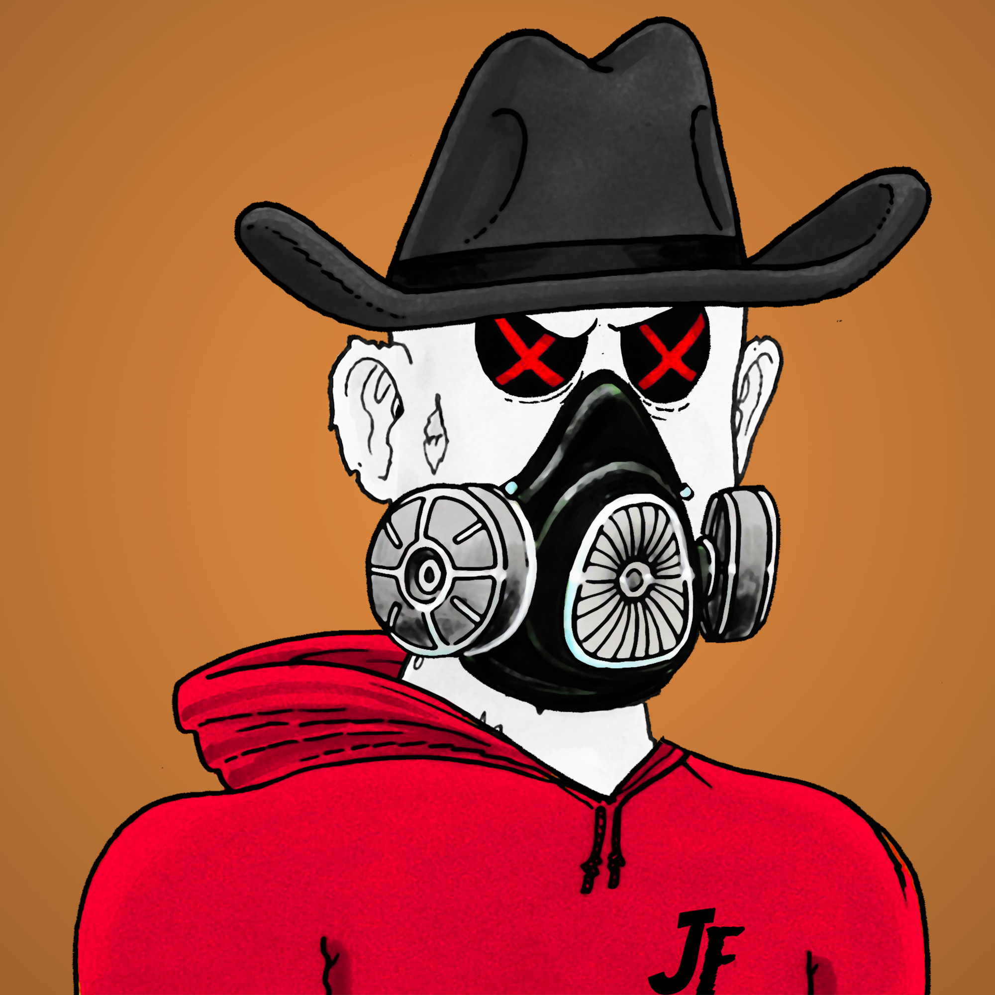 George Trosley - Jungle Freaks - Jungle Freak 9767 - NFT # 9767