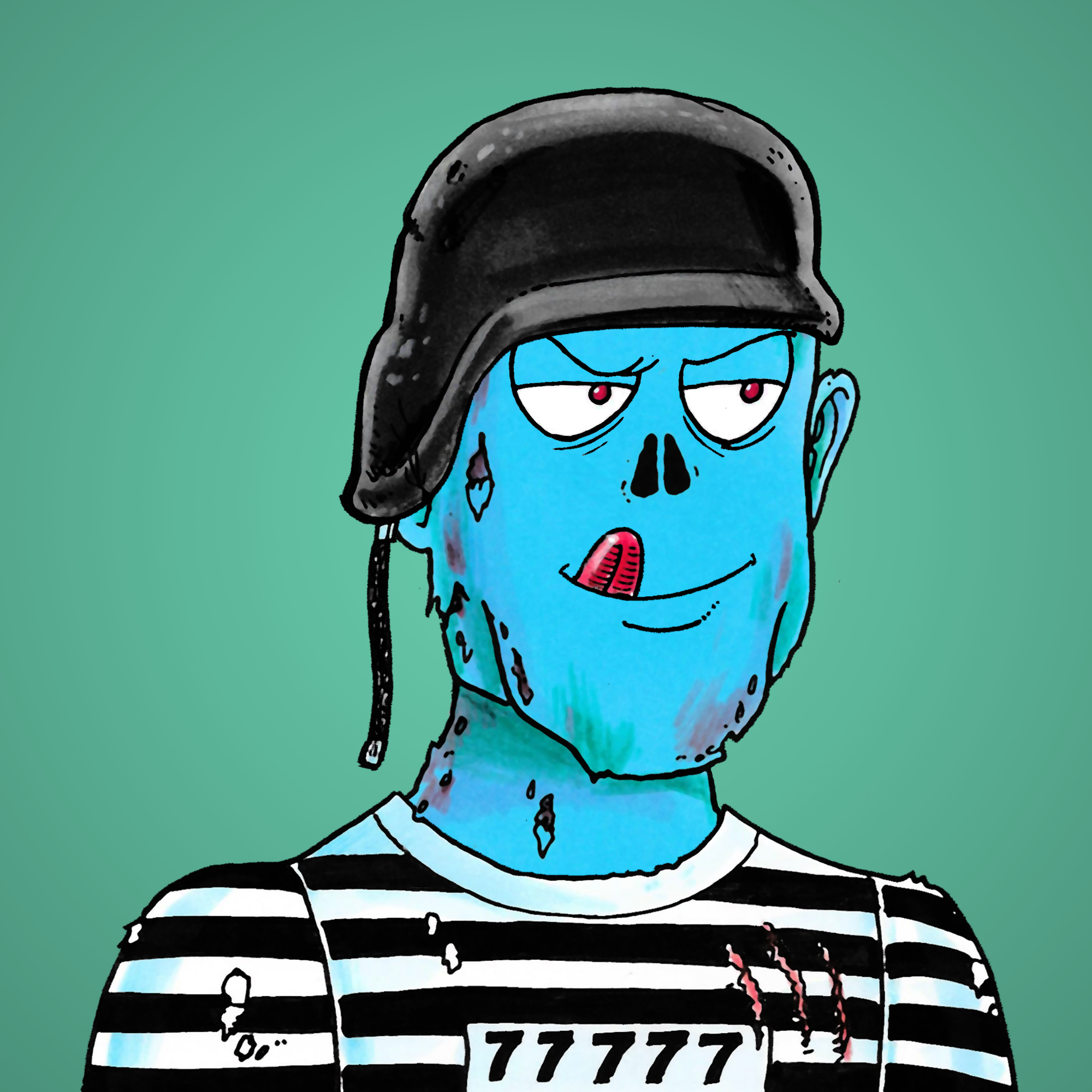 George Trosley - Jungle Freaks - Jungle Freak 9780 - NFT # 9780