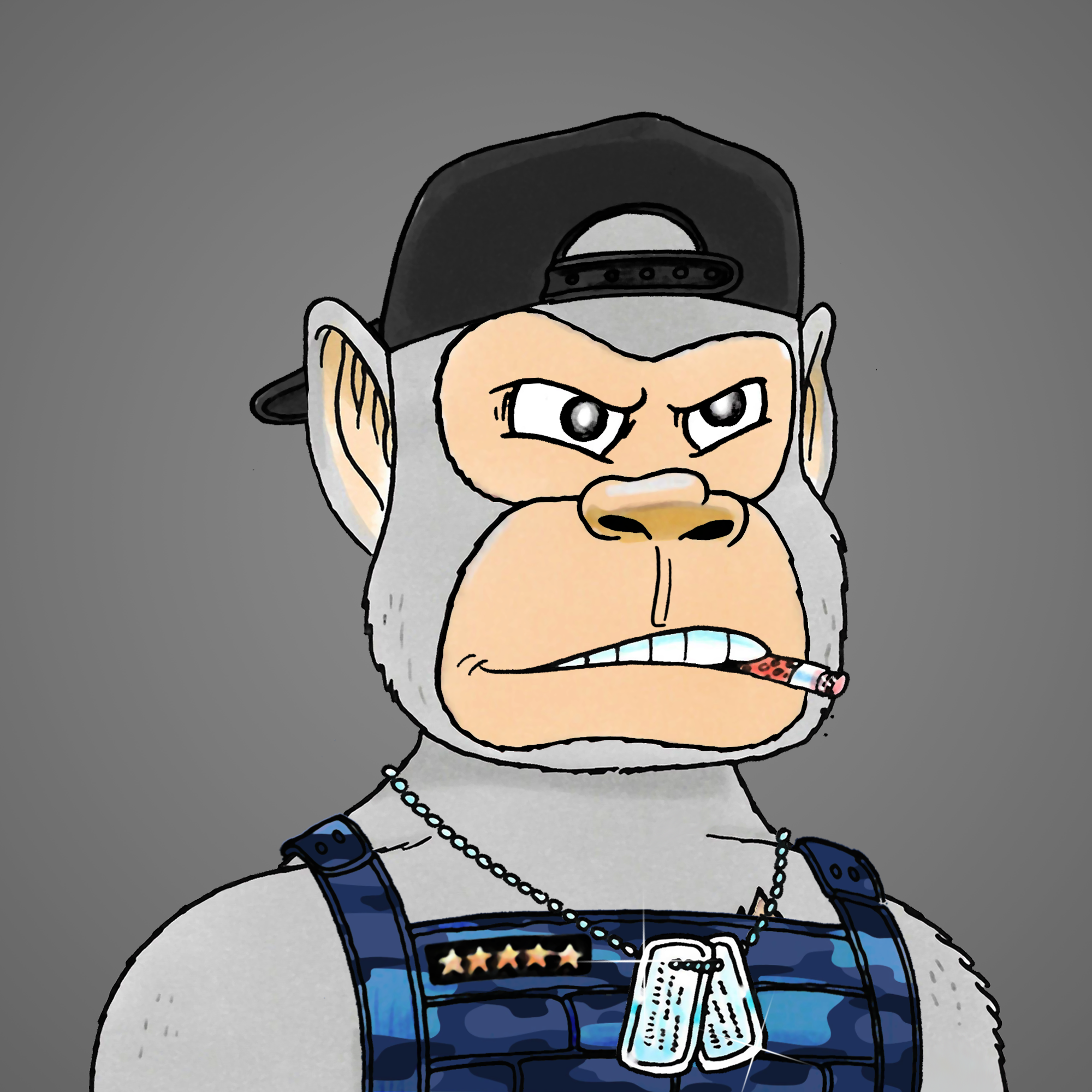 George Trosley - Jungle Freaks - Jungle Freak 9783 - NFT # 9783