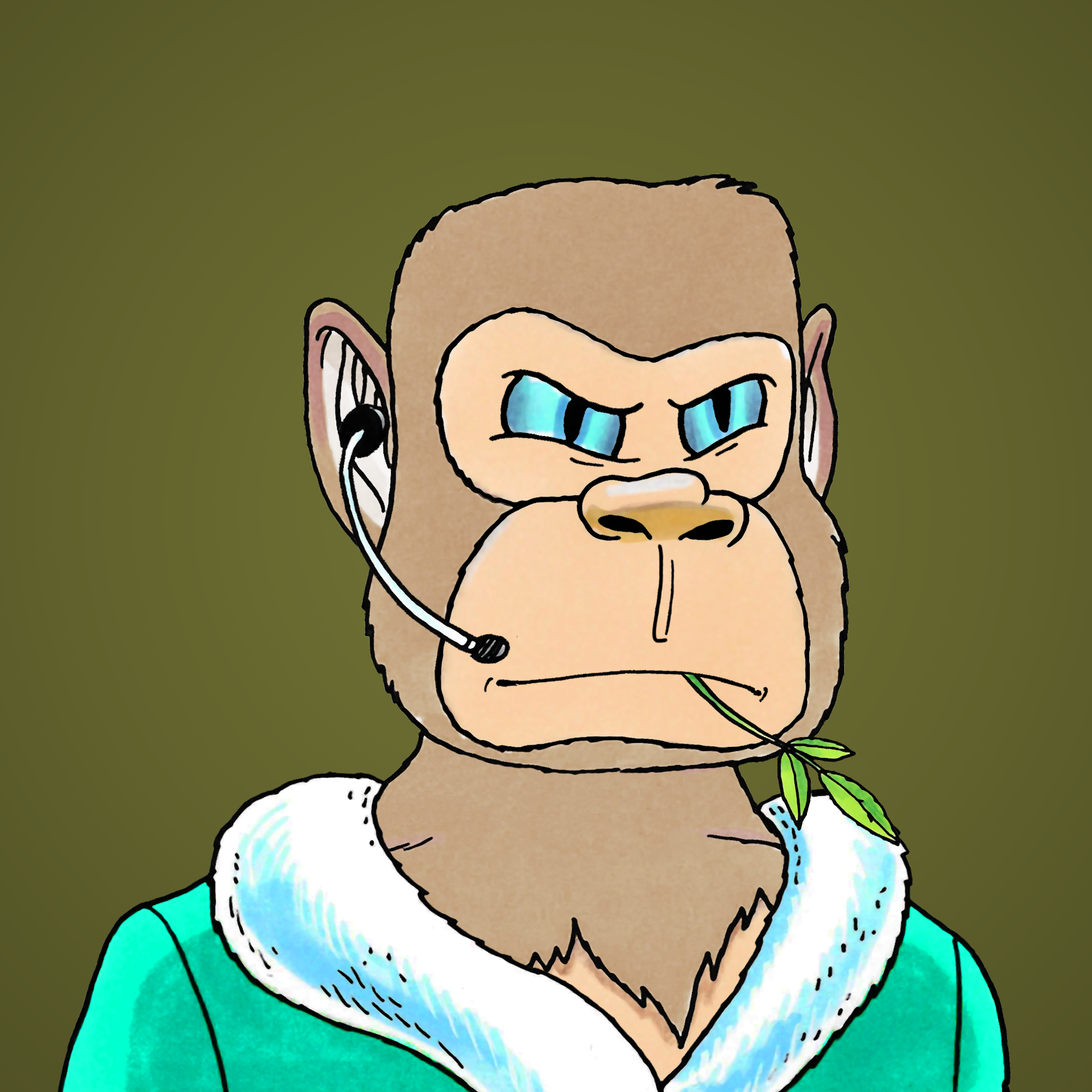 George Trosley - Jungle Freaks - Jungle Freak 9790 - NFT # 9790