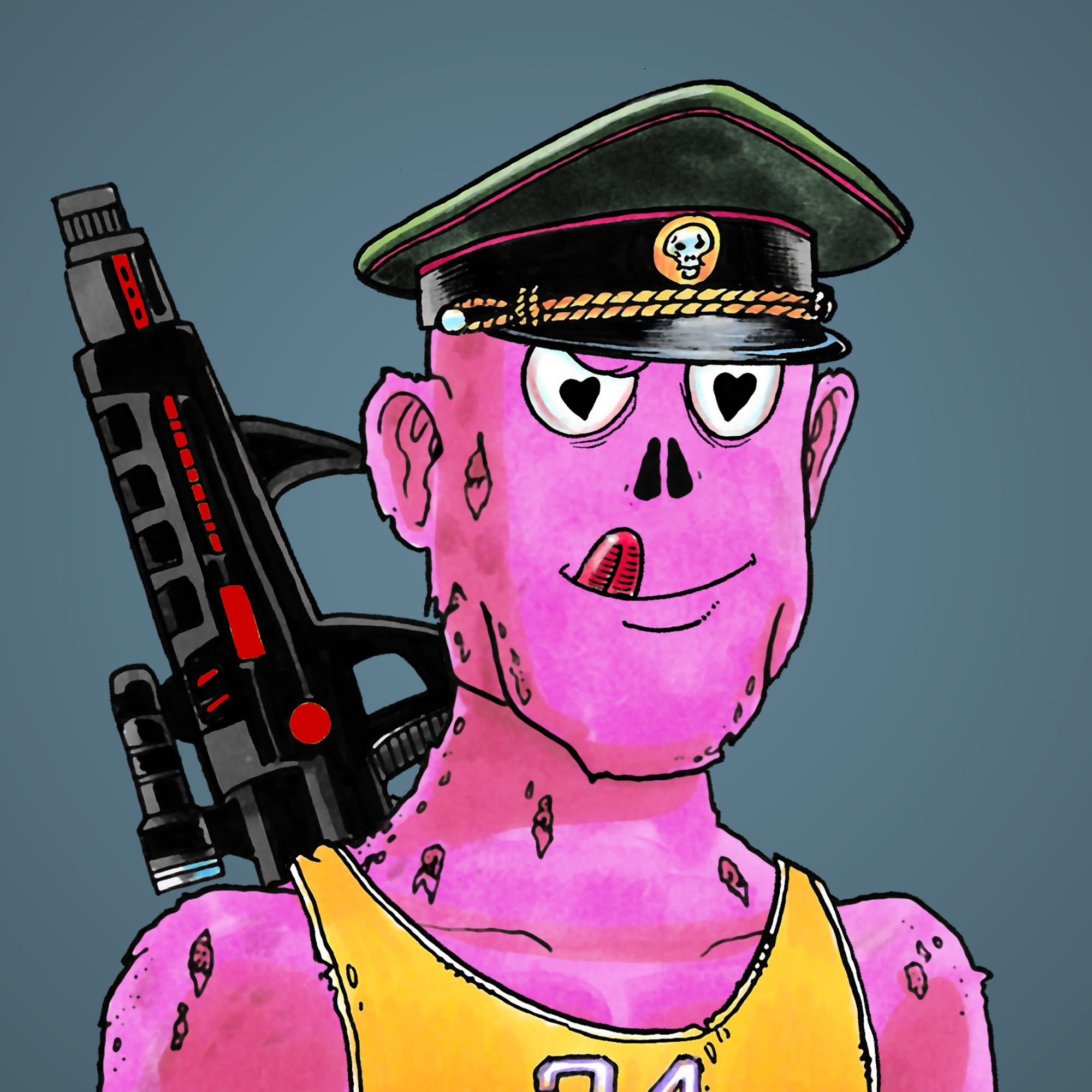 George Trosley - Jungle Freaks - Jungle Freak 9792 - NFT # 9792