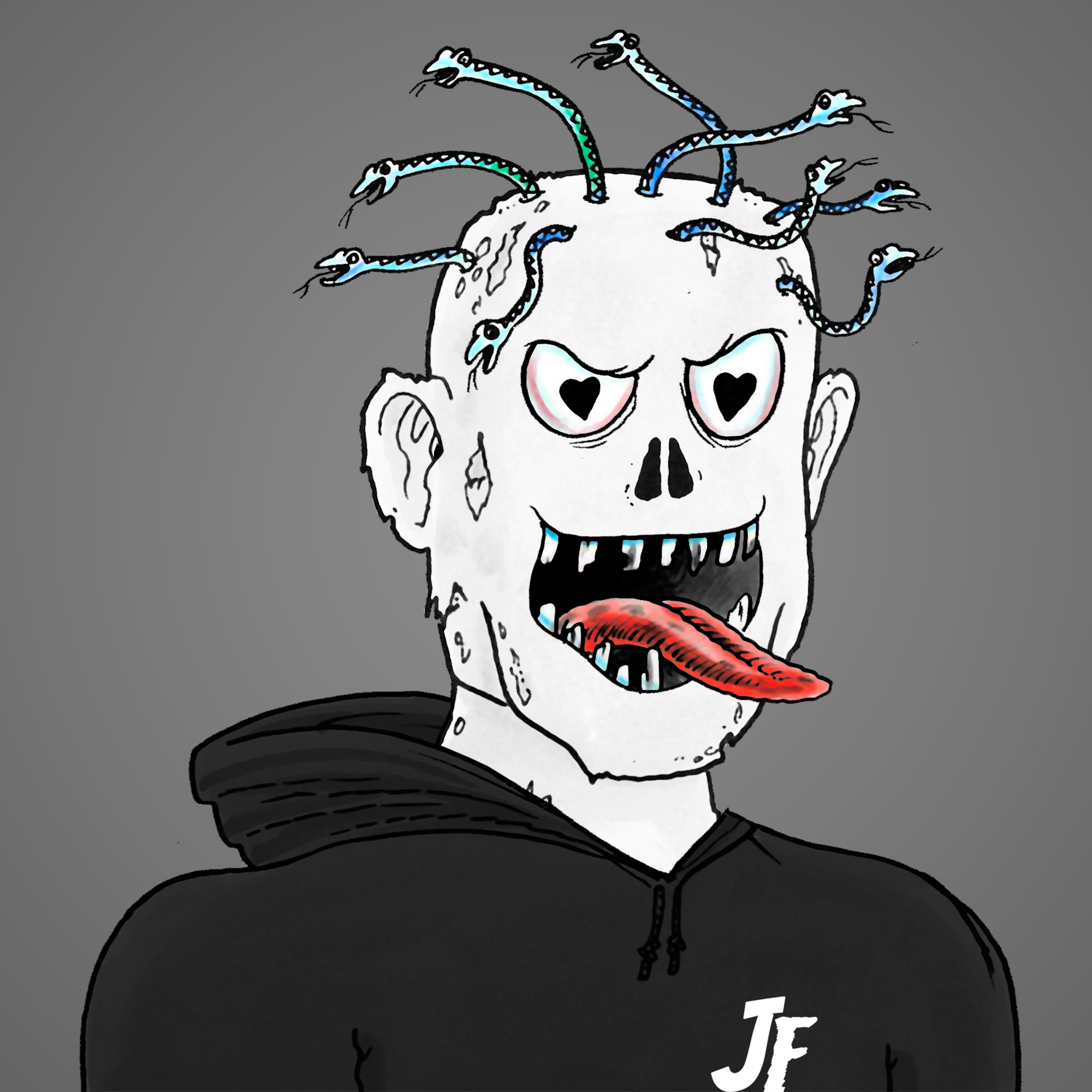 George Trosley - Jungle Freaks - Jungle Freak 9793 - NFT # 9793