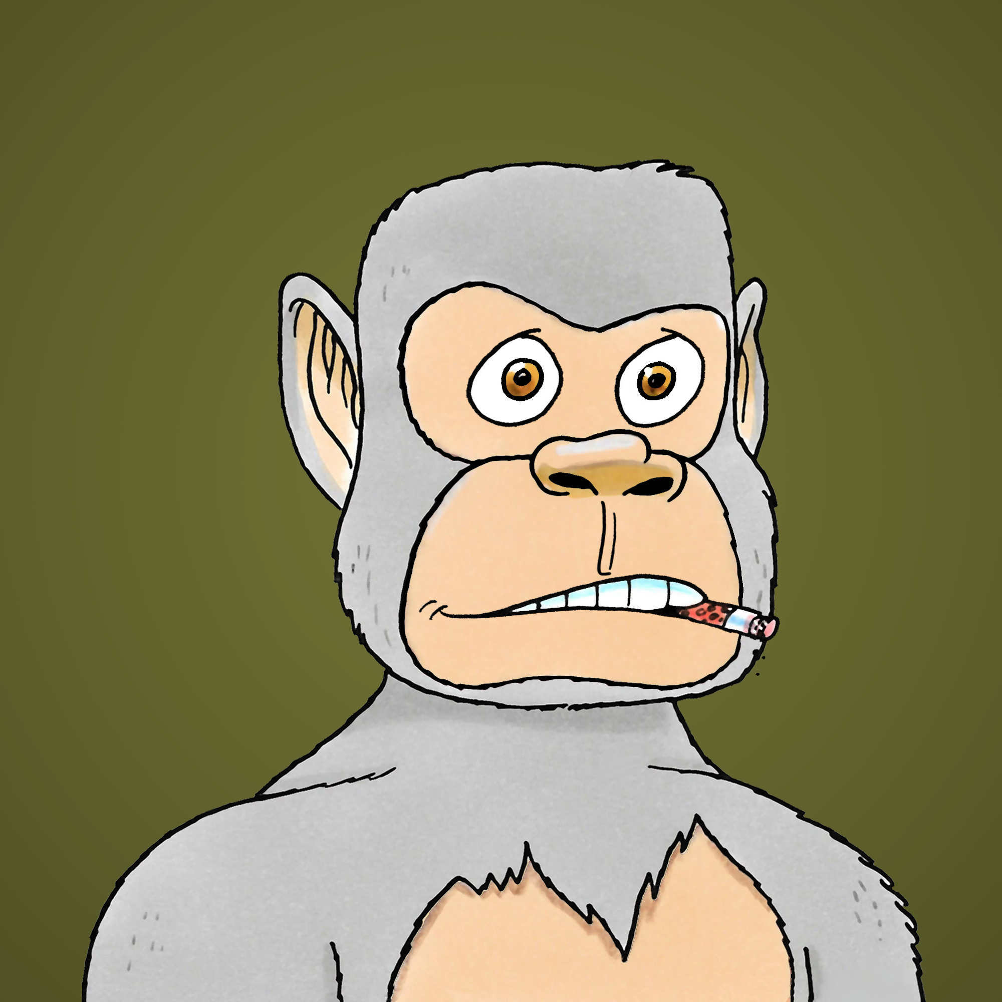 George Trosley - Jungle Freaks - Jungle Freak 9796 - NFT # 9796