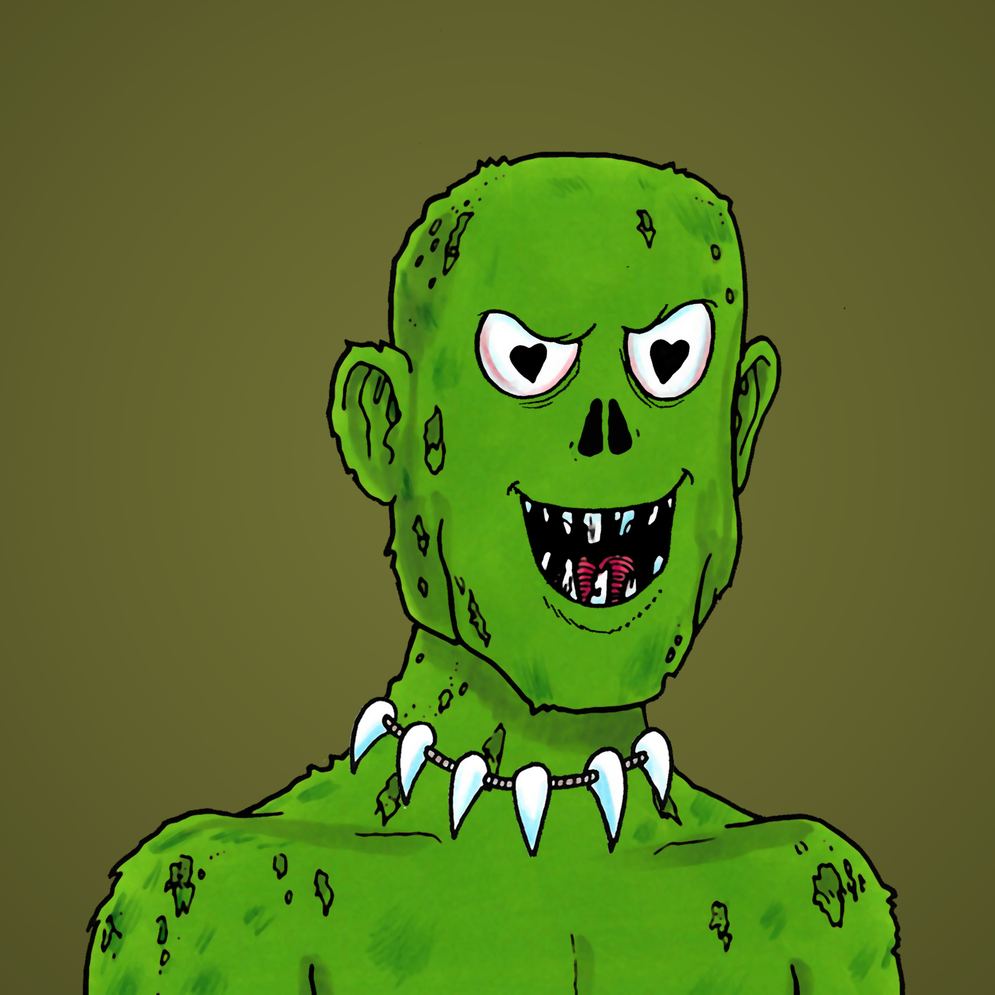 George Trosley - Jungle Freaks - Jungle Freak 9797 - NFT # 9797