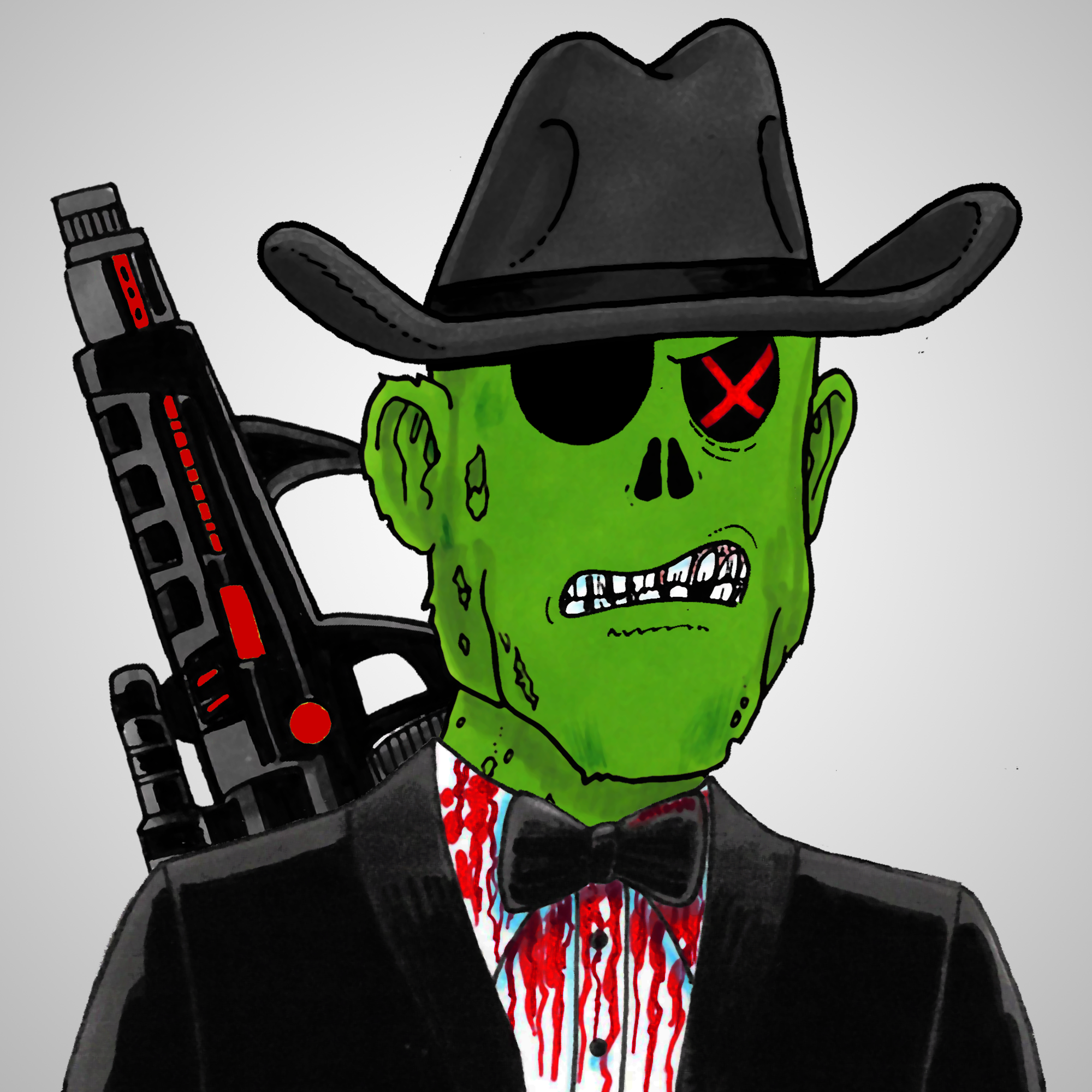 George Trosley - Jungle Freaks - Jungle Freak 9799 - NFT # 9799