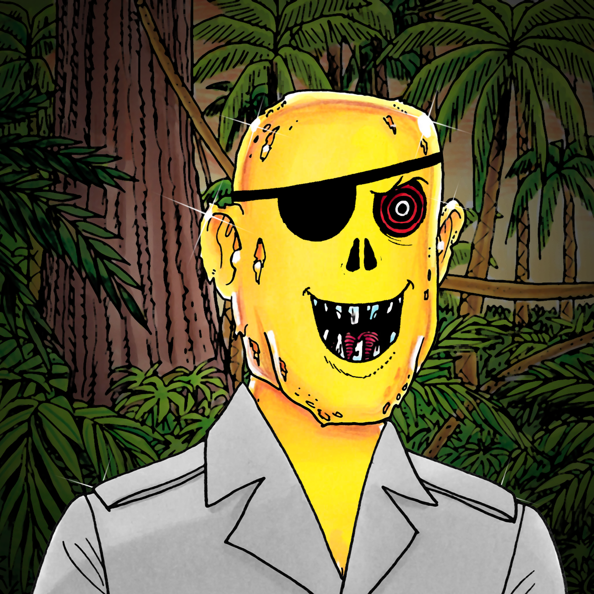 George Trosley - Jungle Freaks - Jungle Freak 98 - NFT # 98