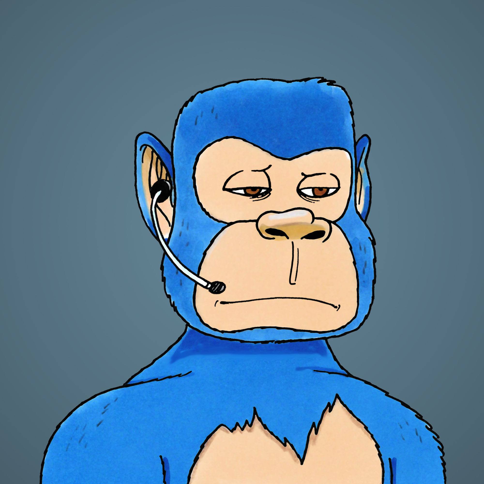 George Trosley - Jungle Freaks - Jungle Freak 9800 - NFT # 9800