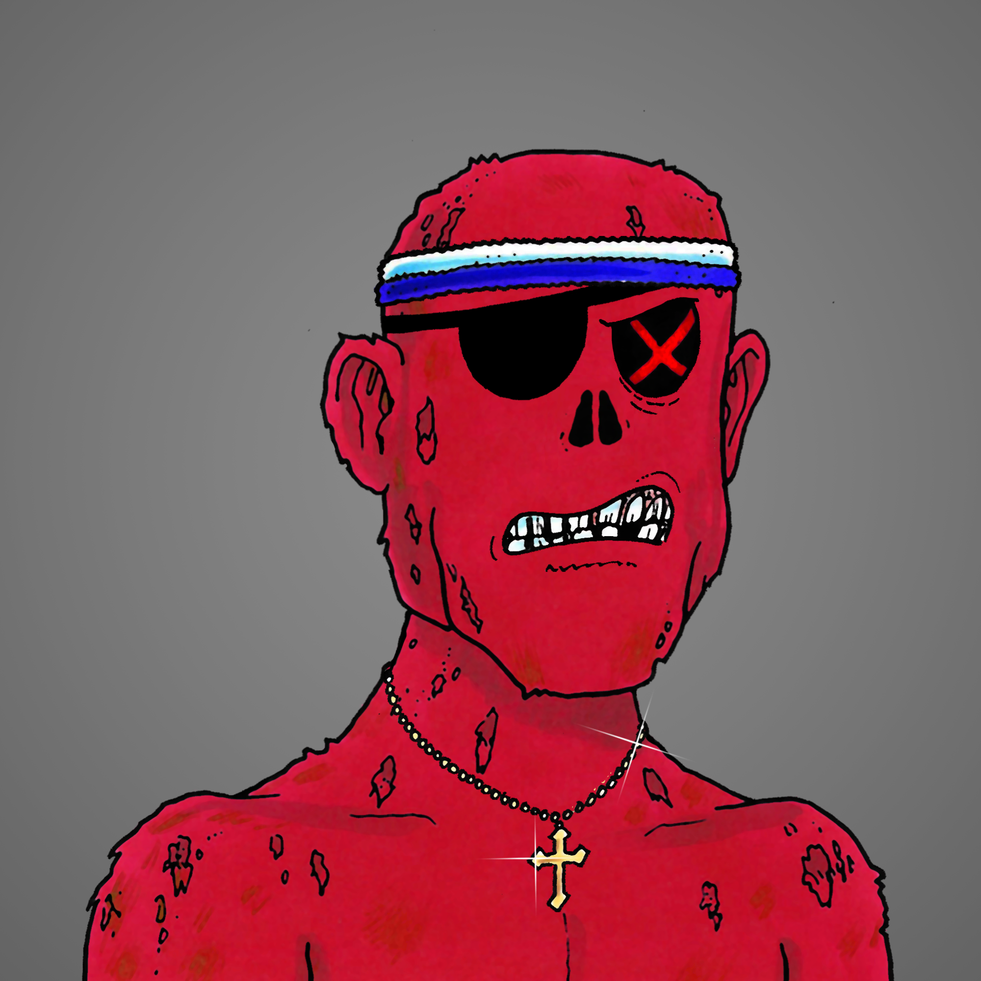 George Trosley - Jungle Freaks - Jungle Freak 9801 - NFT # 9801