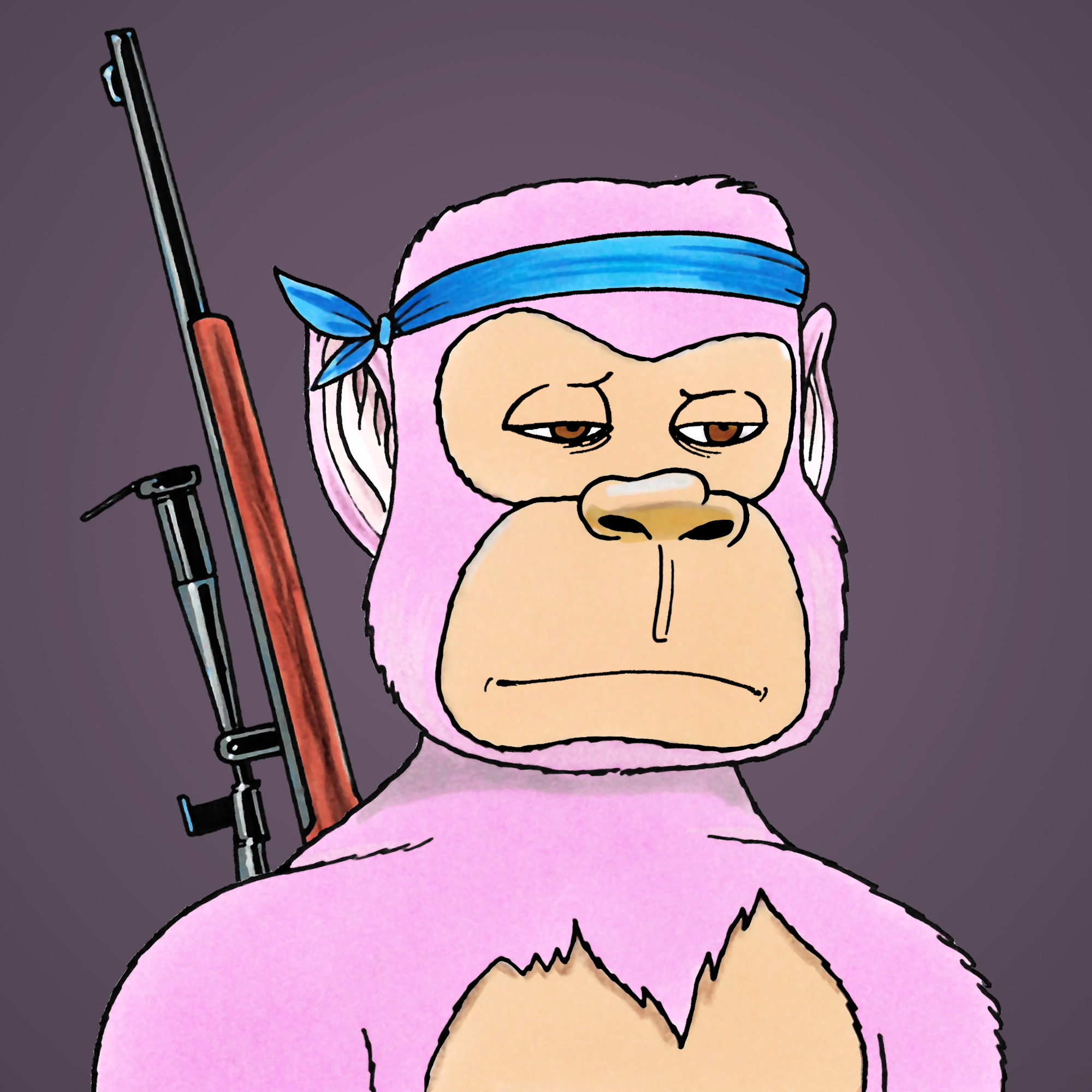 George Trosley - Jungle Freaks - Jungle Freak 9808 - NFT # 9808