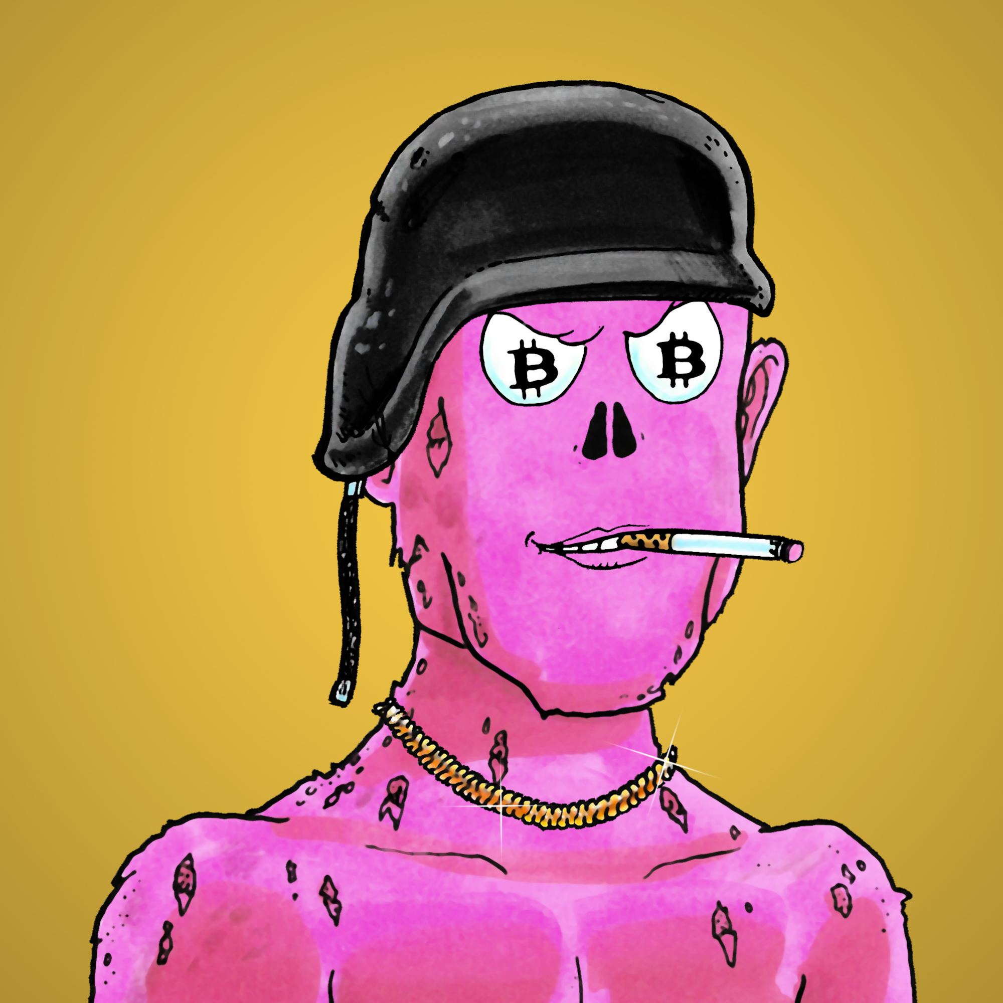 George Trosley - Jungle Freaks - Jungle Freak 9812 - NFT # 9812