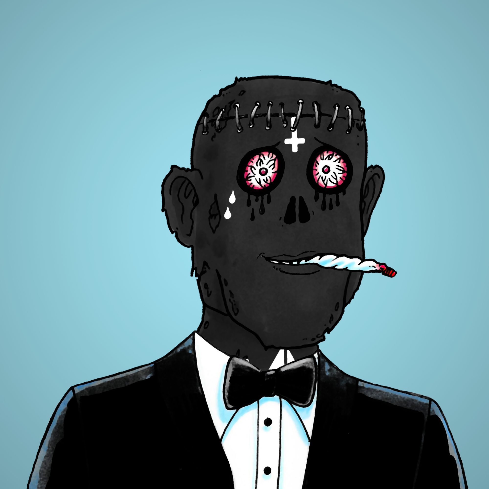 George Trosley - Jungle Freaks - Jungle Freak 9816 - NFT # 9816