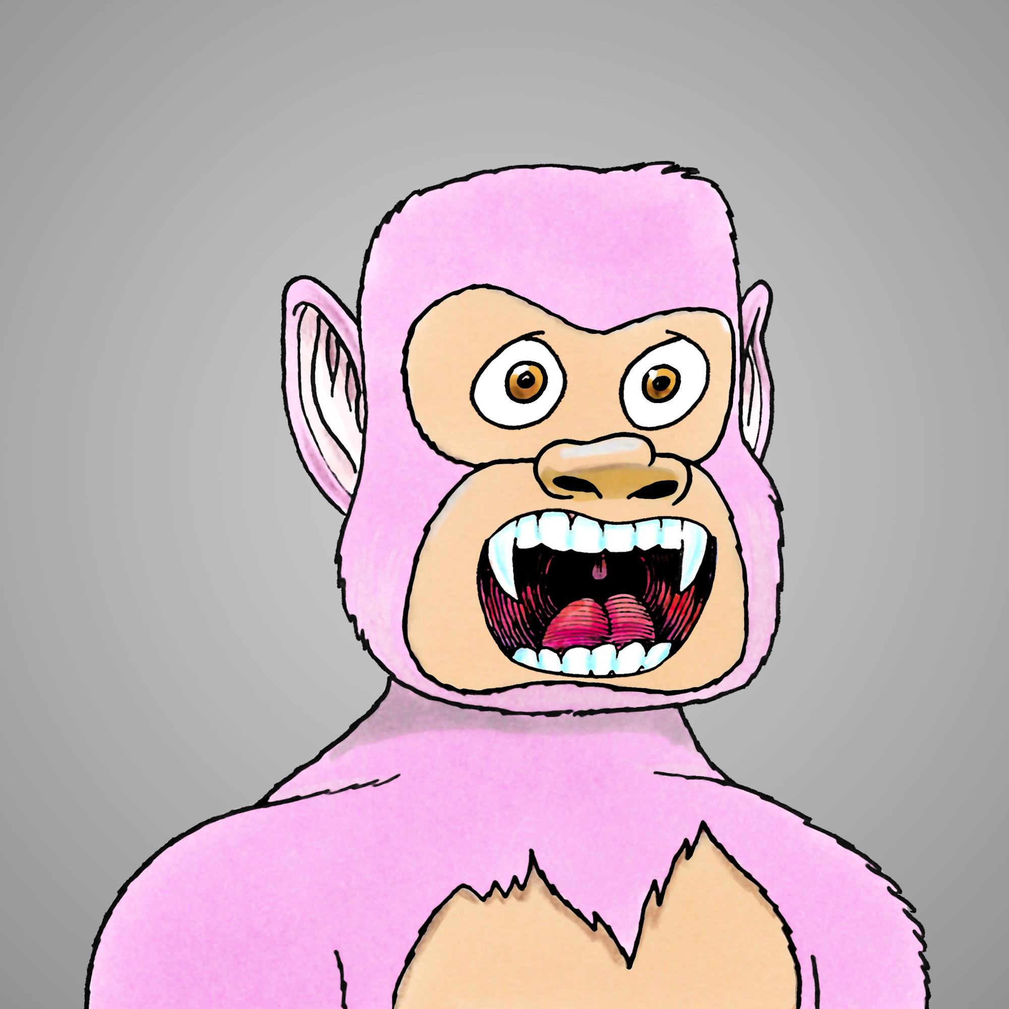 George Trosley - Jungle Freaks - Jungle Freak 9819 - NFT # 9819