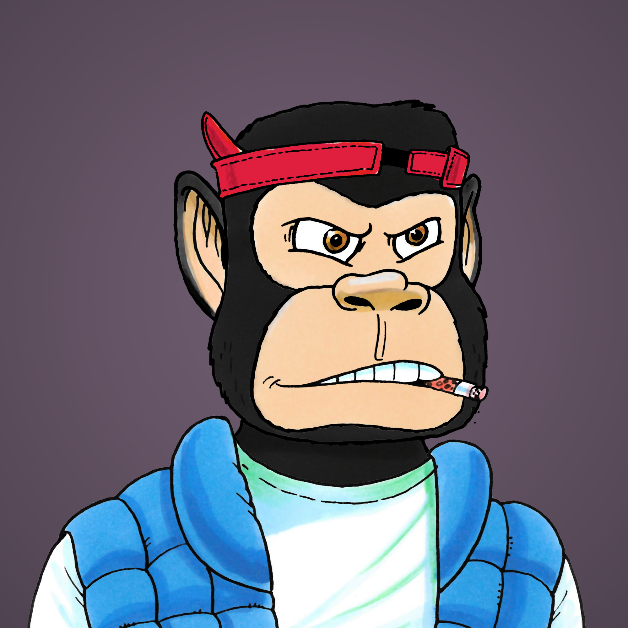 George Trosley - Jungle Freaks - Jungle Freak 9823 - NFT # 9823