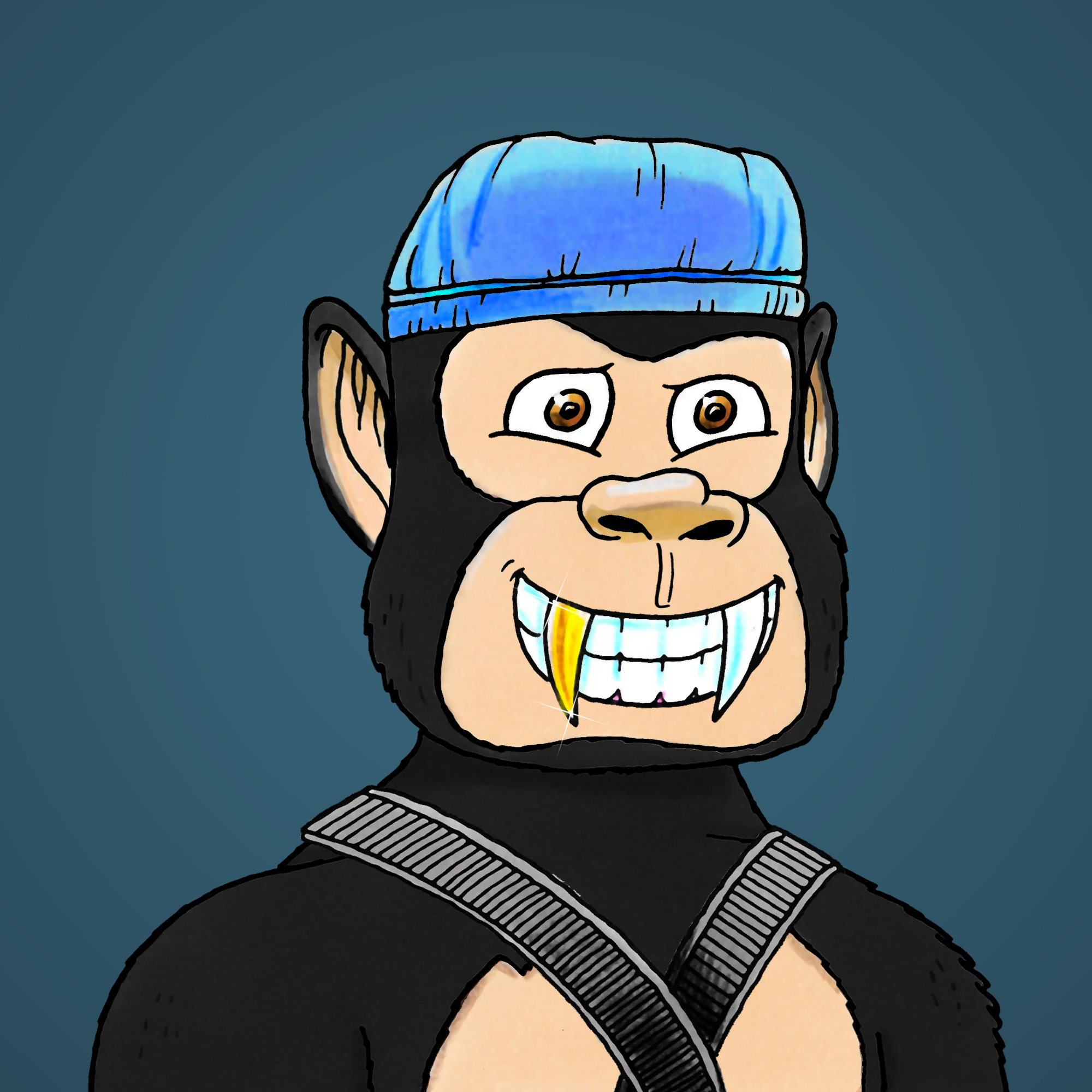 George Trosley - Jungle Freaks - Jungle Freak 9824 - NFT # 9824