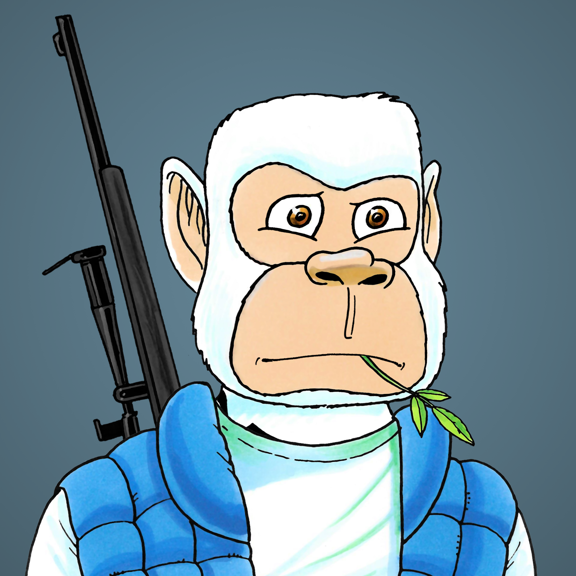 George Trosley - Jungle Freaks - Jungle Freak 9827 - NFT # 9827