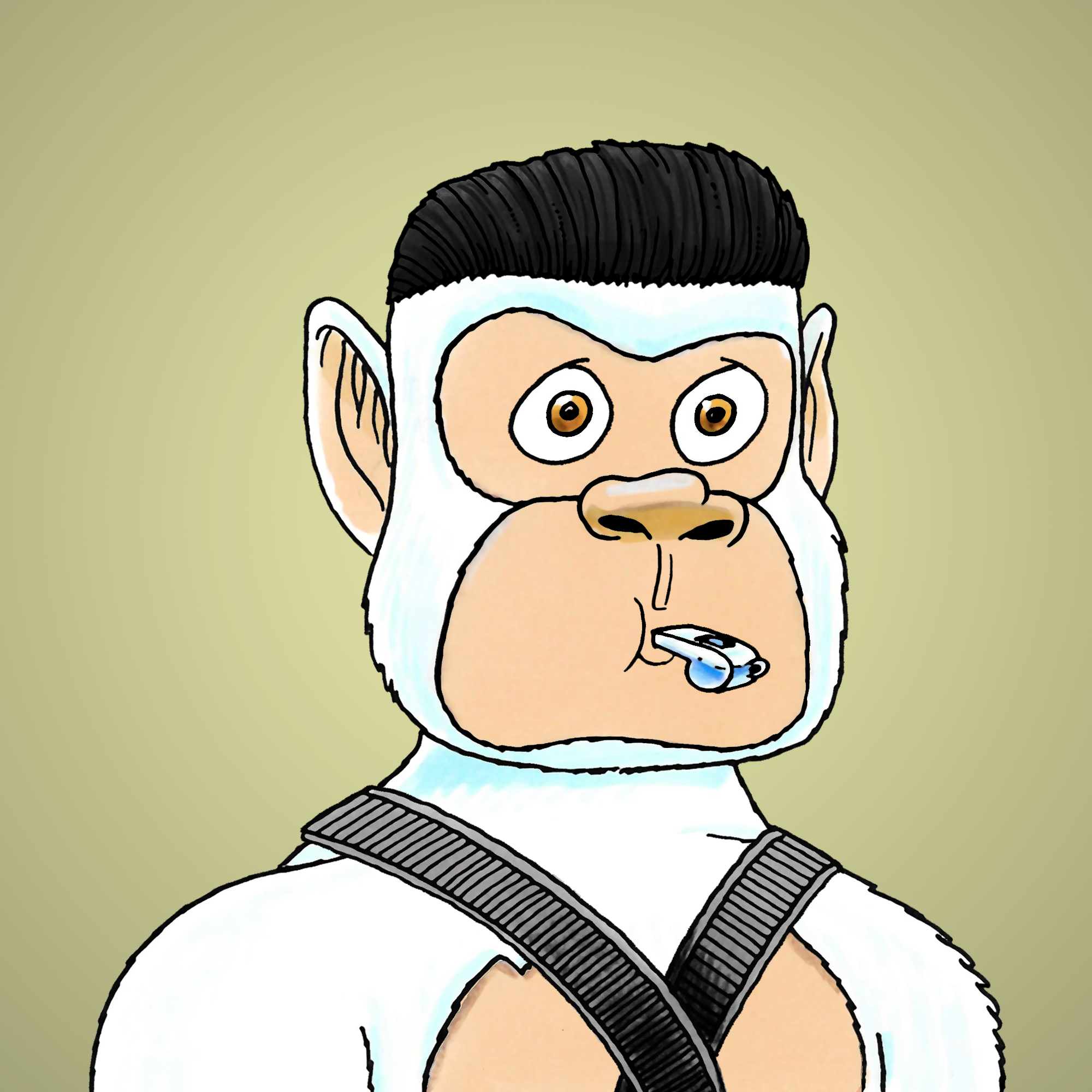 George Trosley - Jungle Freaks - Jungle Freak 9828 - NFT # 9828