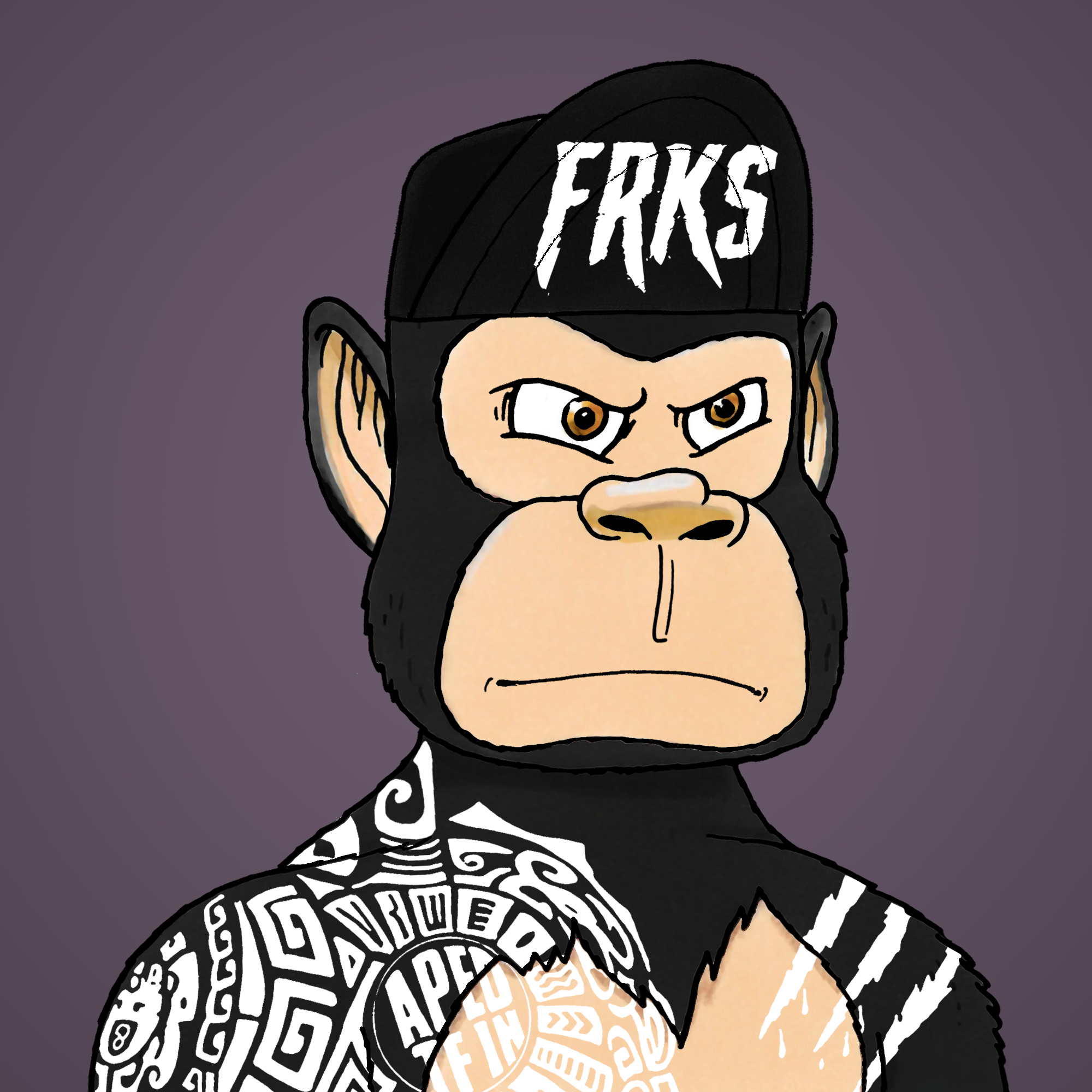 George Trosley - Jungle Freaks - Jungle Freak 9829 - NFT # 9829