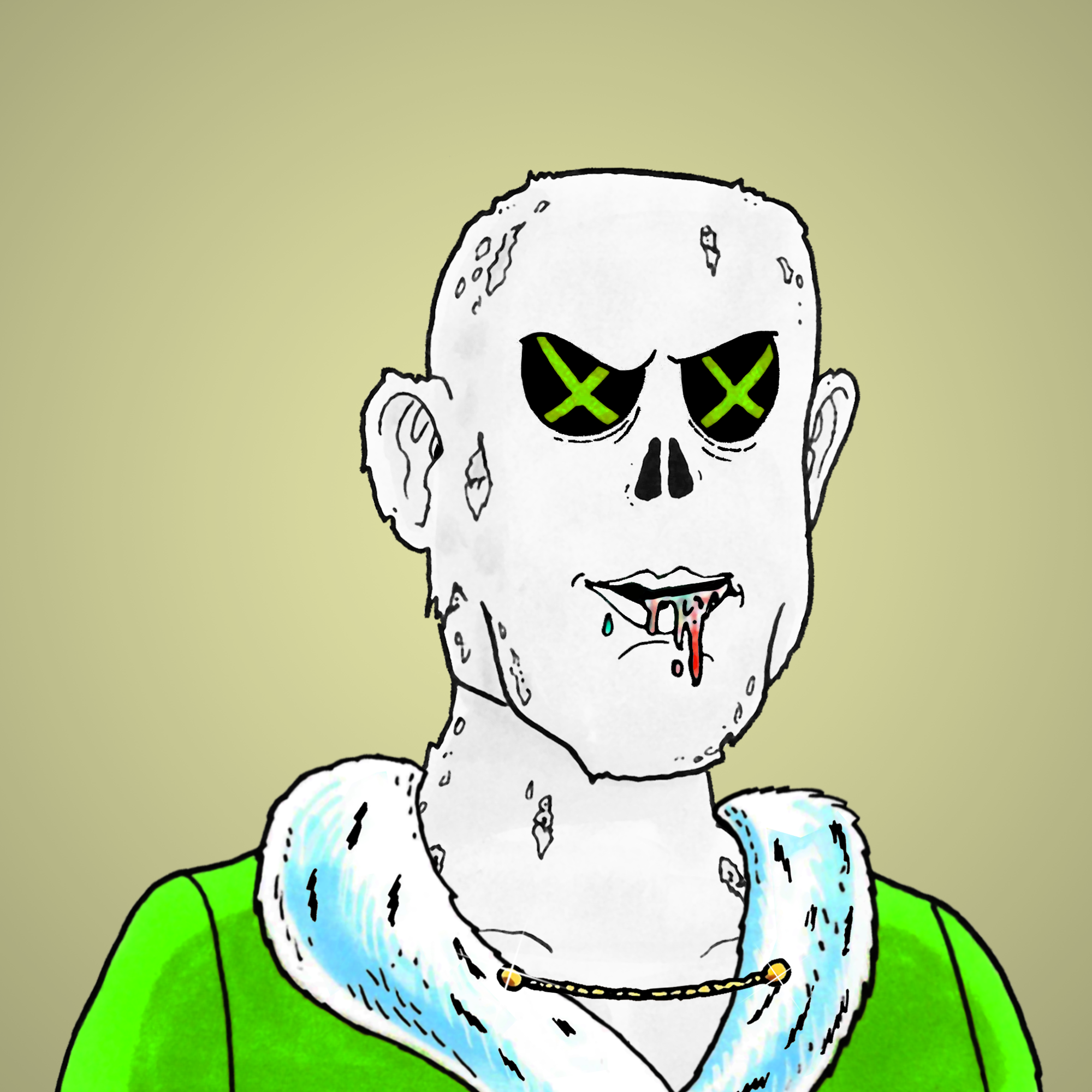 George Trosley - Jungle Freaks - Jungle Freak 983 - NFT # 983