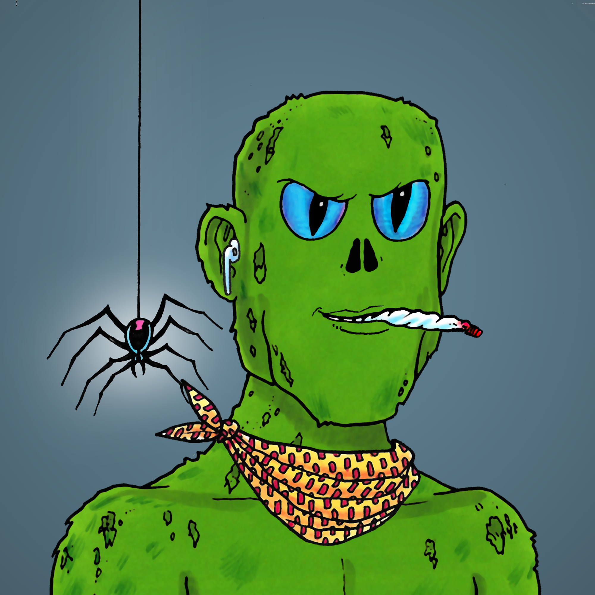 George Trosley - Jungle Freaks - Jungle Freak 9840 - NFT # 9840