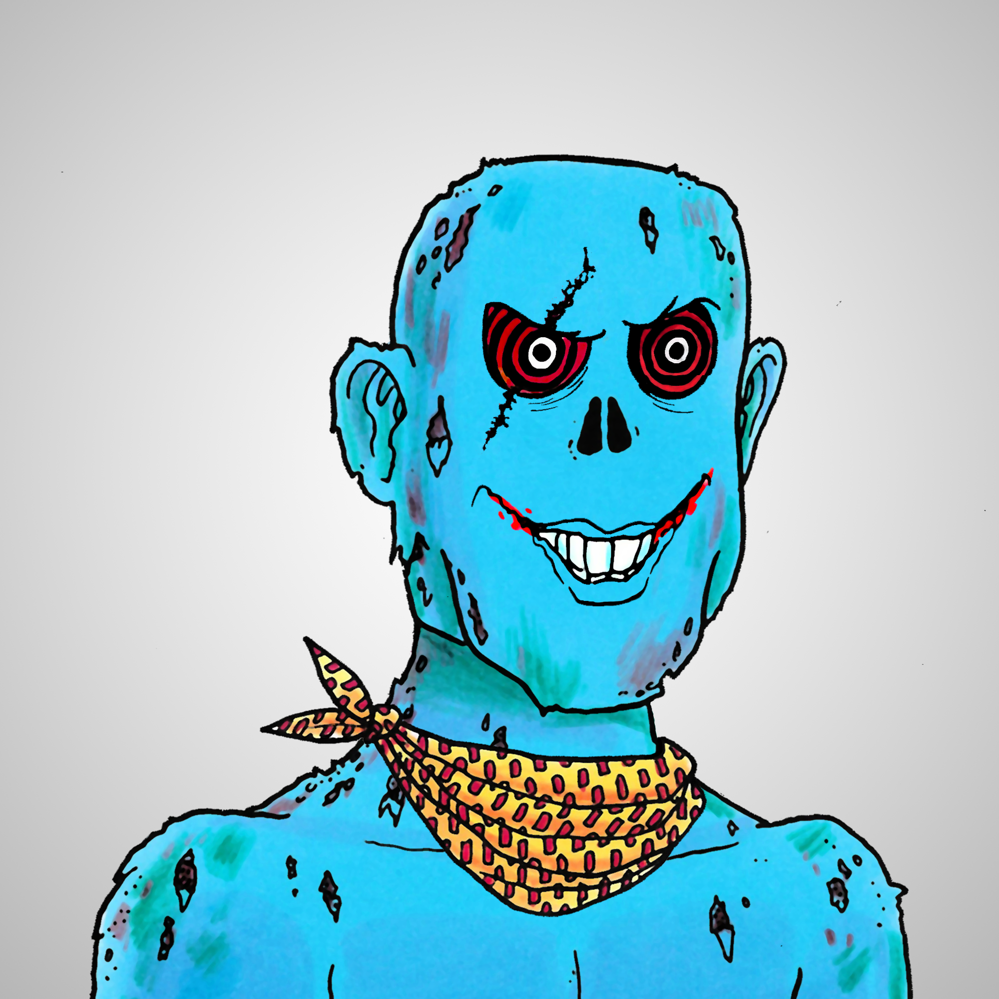 George Trosley - Jungle Freaks - Jungle Freak 9841 - NFT # 9841