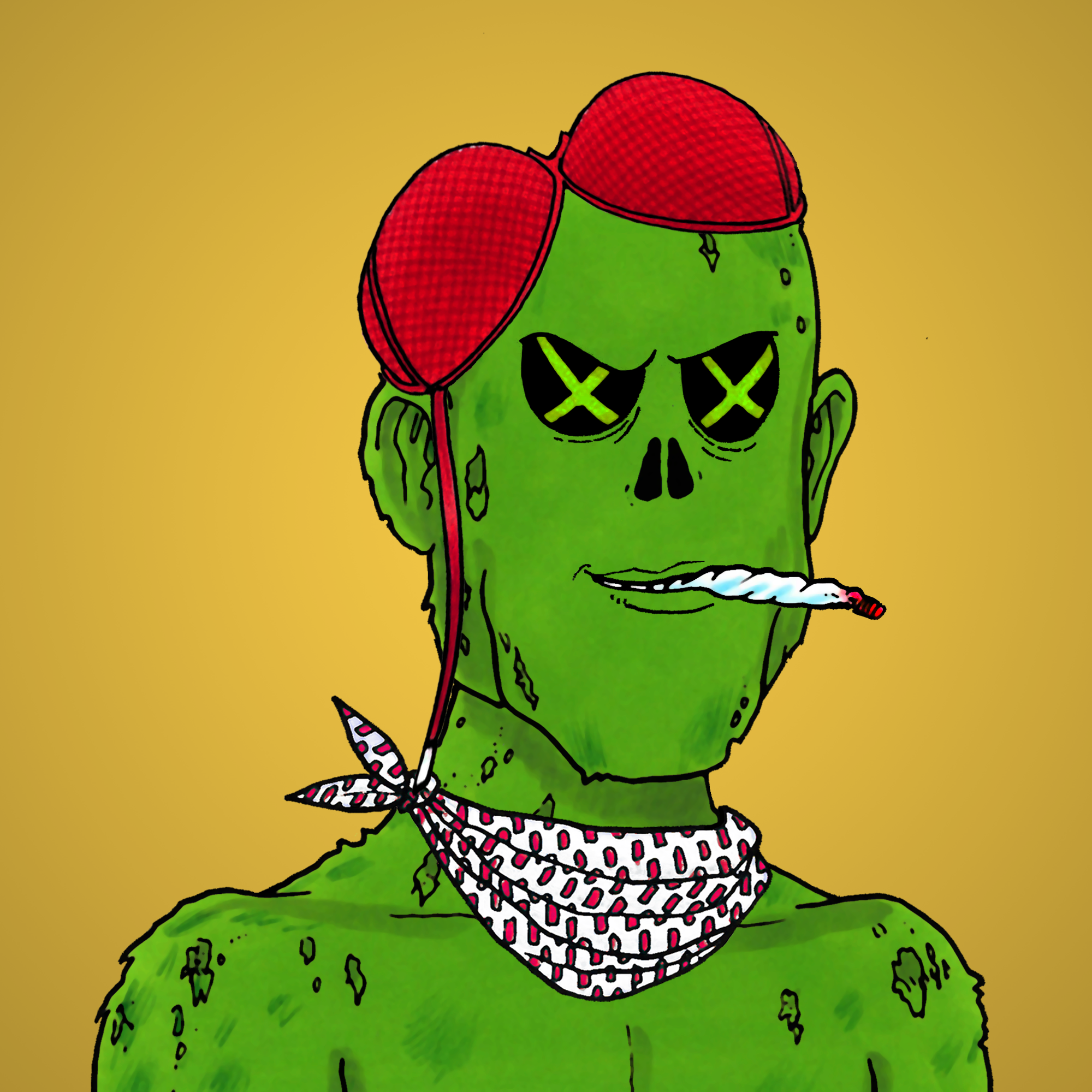 George Trosley - Jungle Freaks - Jungle Freak 9846 - NFT # 9846