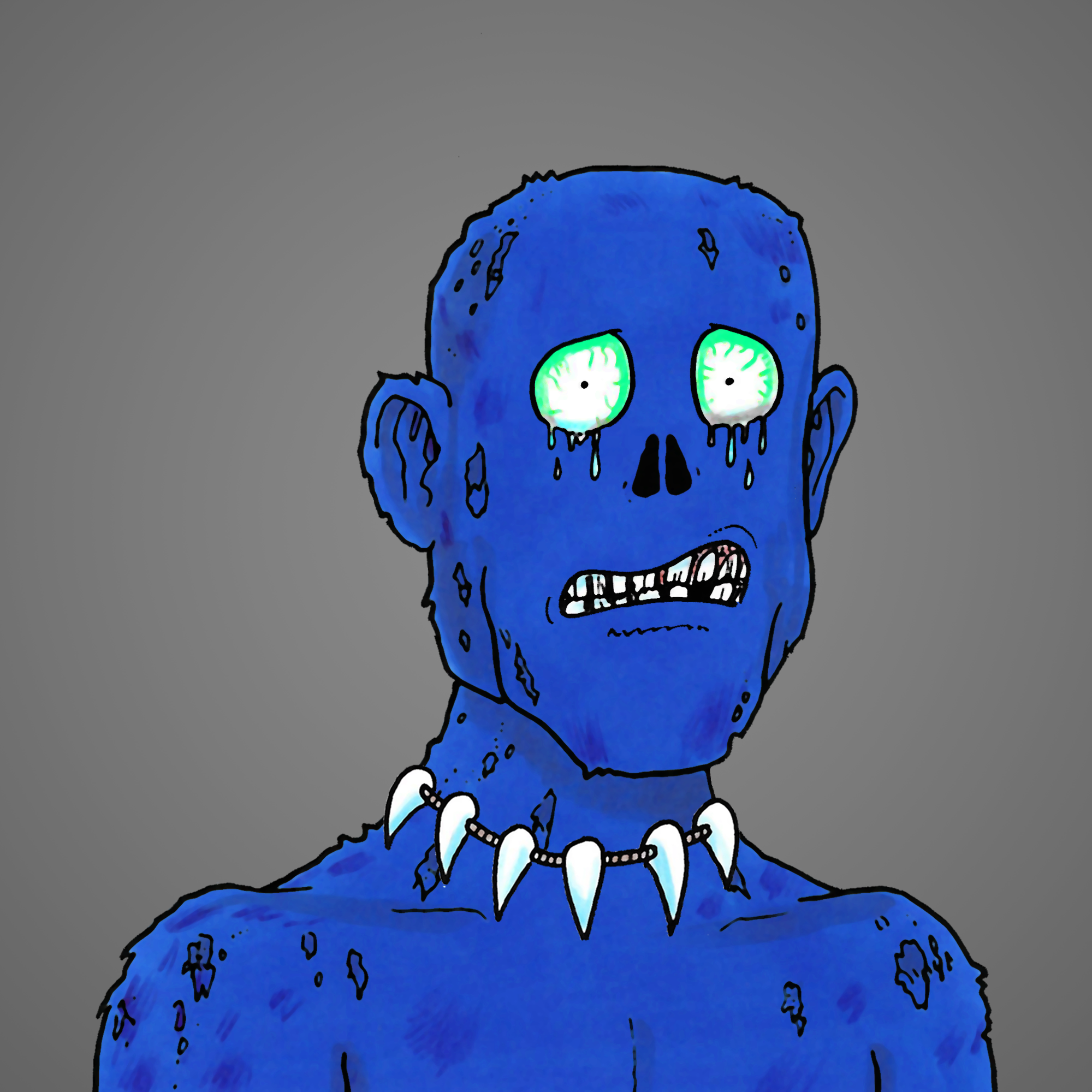 George Trosley - Jungle Freaks - Jungle Freak 9868 - NFT # 9868