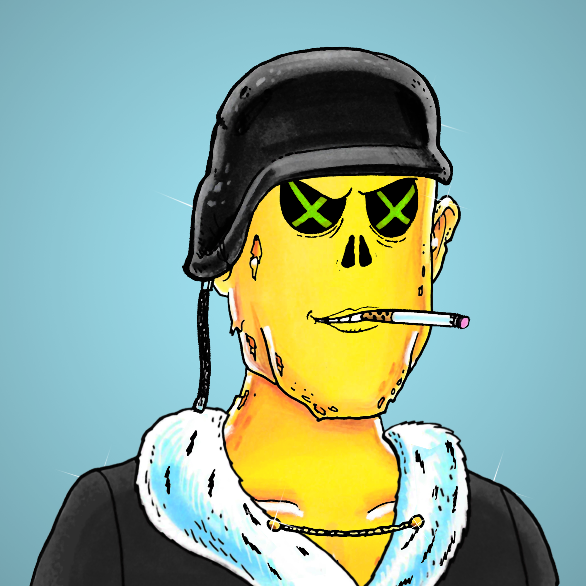 George Trosley - Jungle Freaks - Jungle Freak 9876 - NFT # 9876