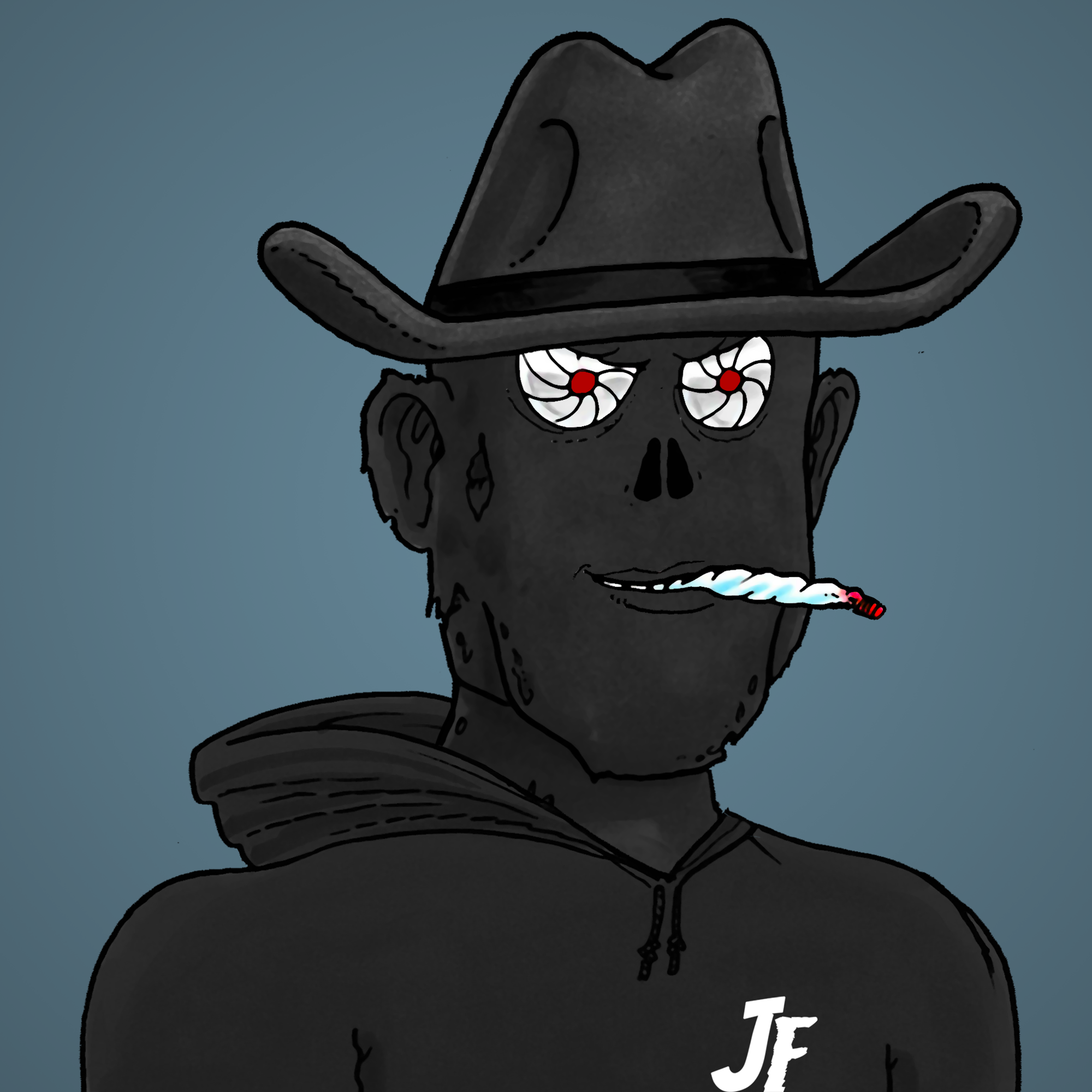 George Trosley - Jungle Freaks - Jungle Freak 9880 - NFT # 9880