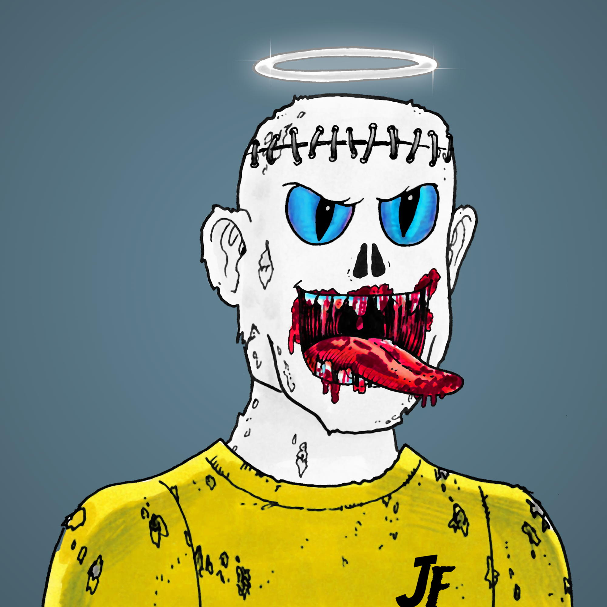 George Trosley - Jungle Freaks - Jungle Freak 989 - NFT # 989