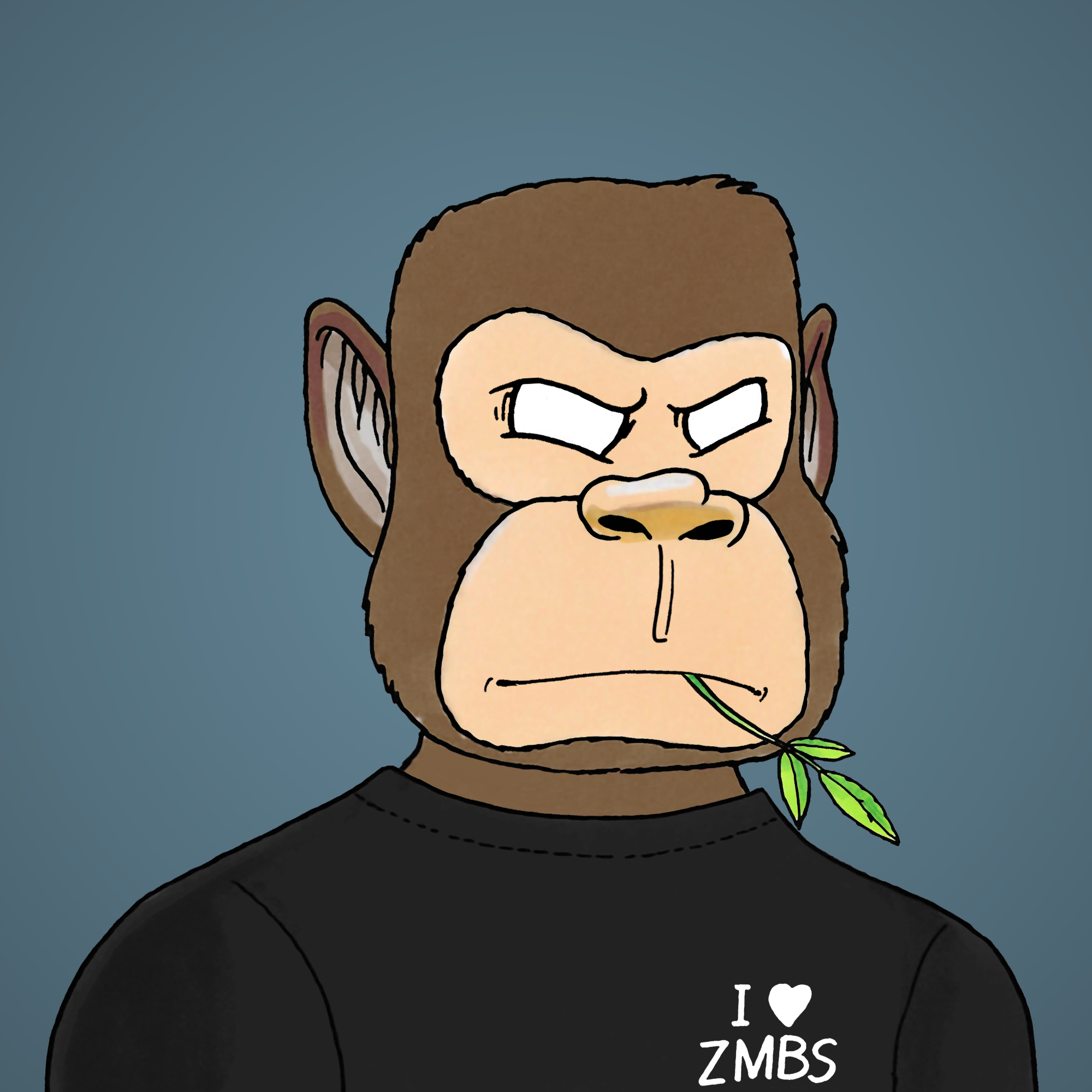 George Trosley - Jungle Freaks - Jungle Freak 9895 - NFT # 9895